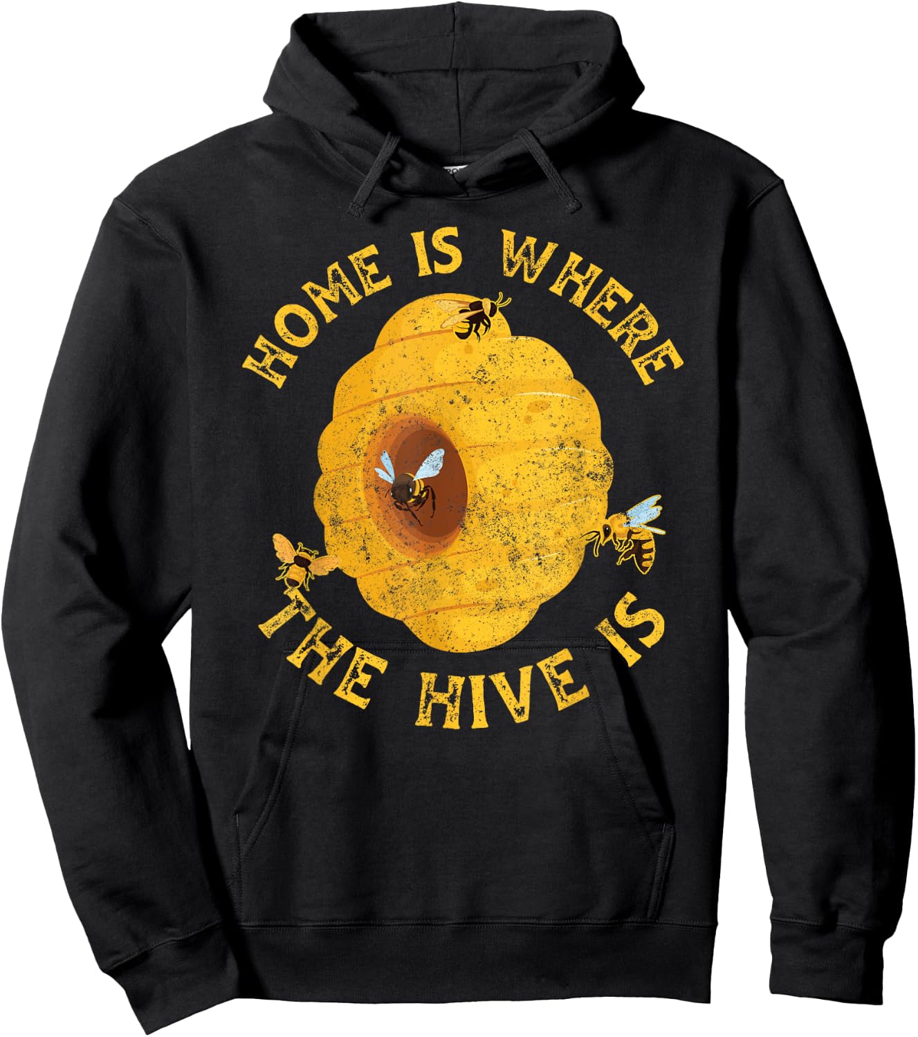 Beekeeper Bee Hive Bee Hoodie - Hoodie | Black
