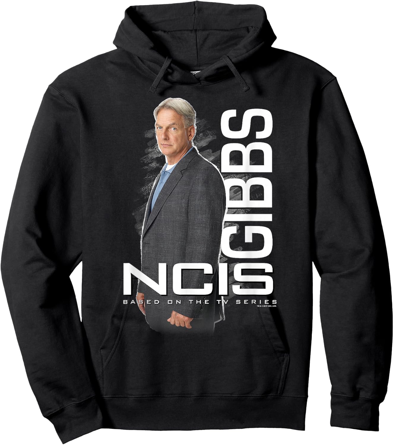 NCIS Gibbs Headshot Hoodie - Hoodie | Black