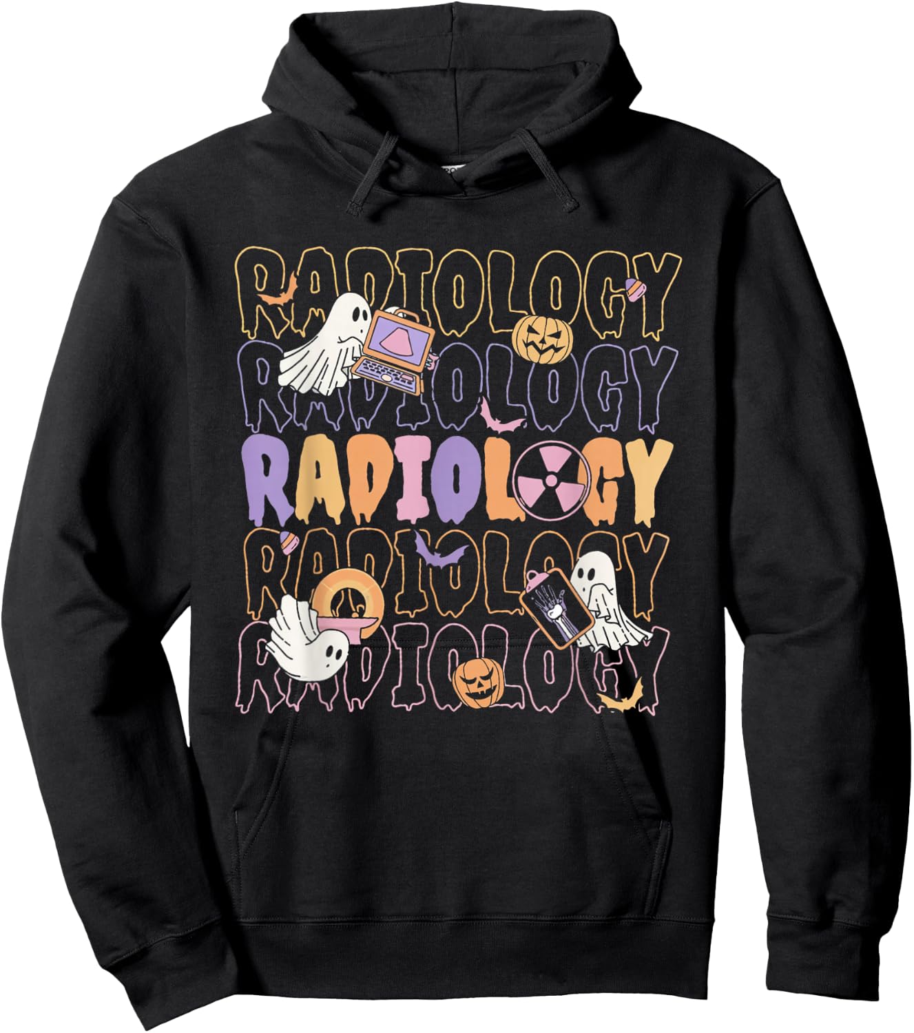 Halloween Radiology Fall Autumn RAD Tech X-ray Technologist Hoodie - Hoodie | Black