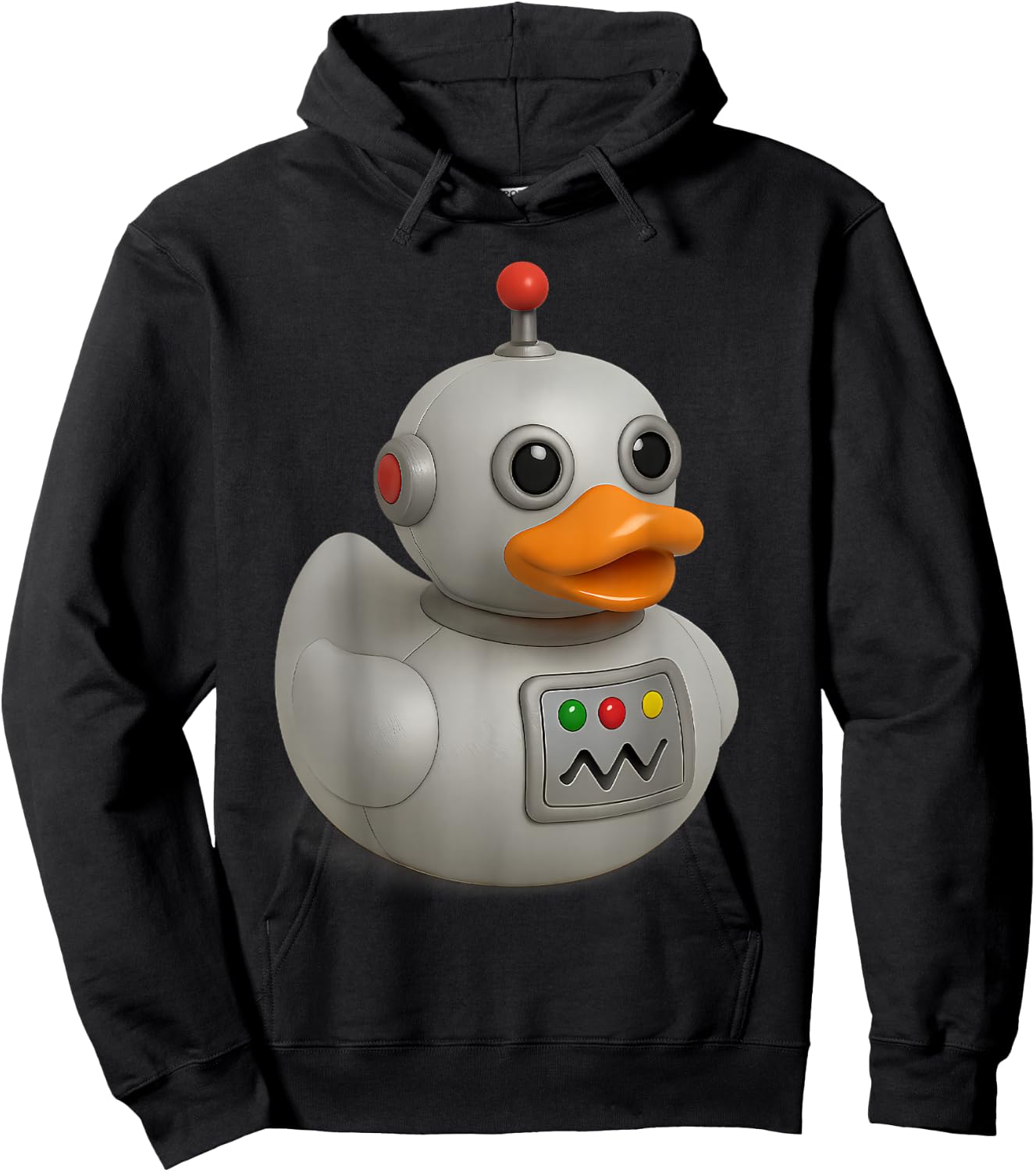 Robot Rubber Duck Hoodie - Hoodie | Black