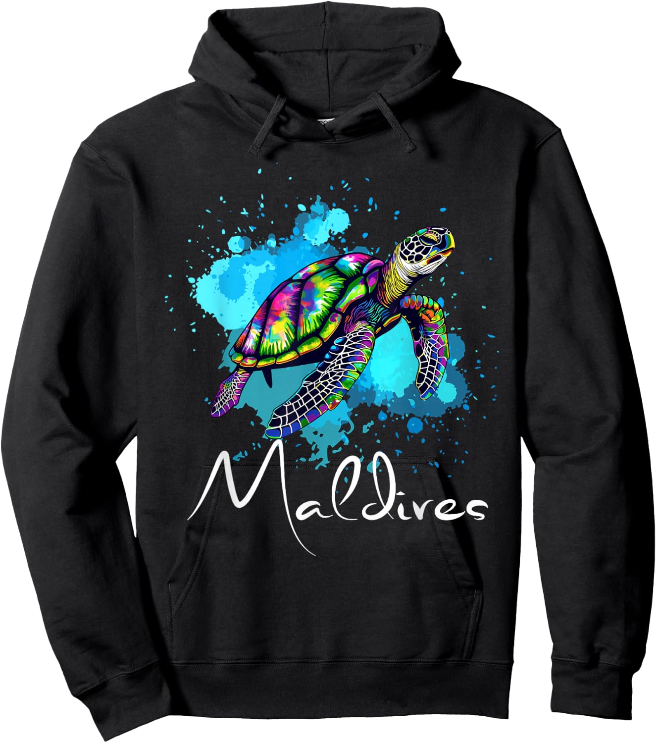 Malediven Taucher Malediven Souvenir Diver Hoodie - Hoodie | Black