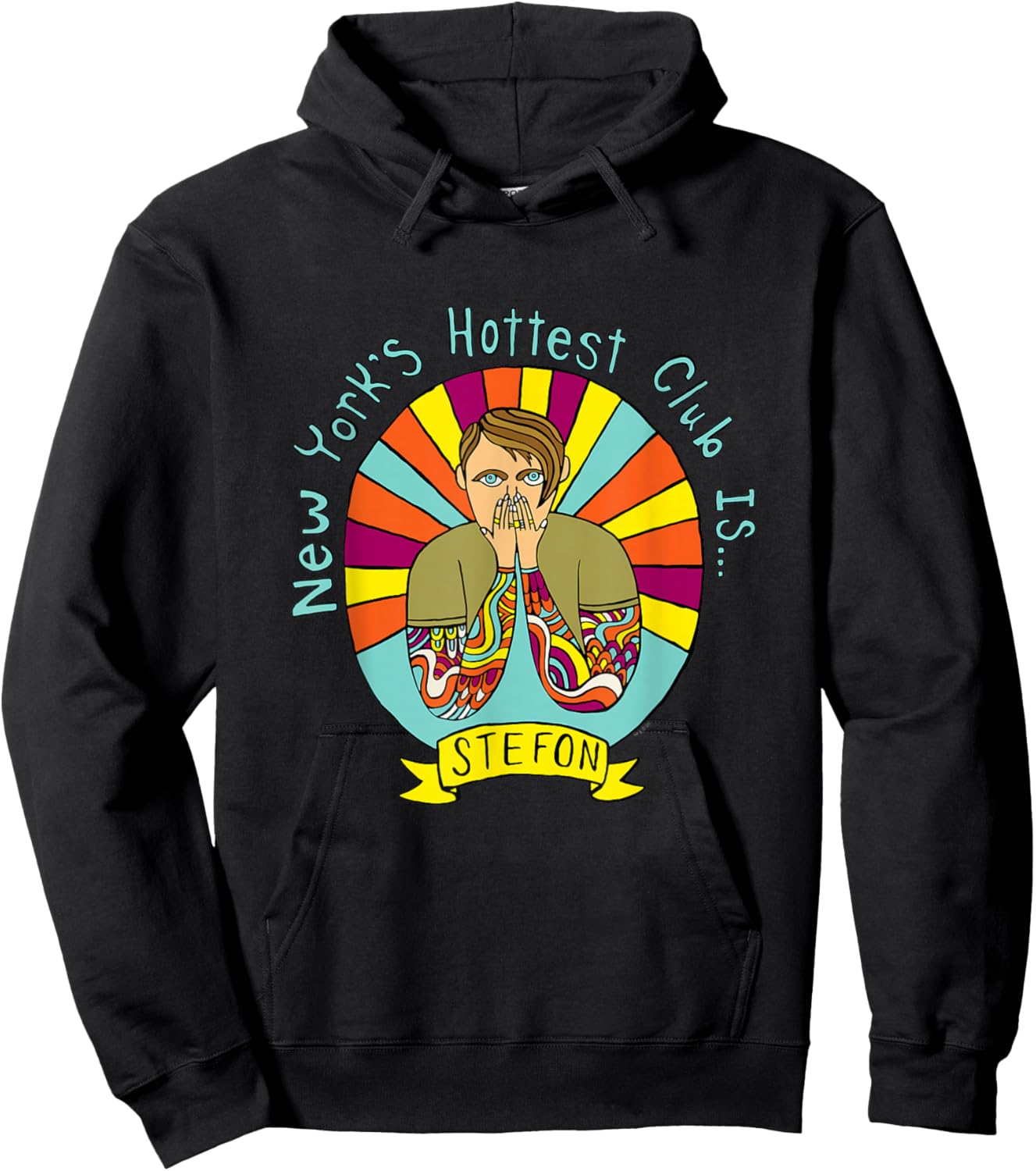 Saturday Night Live Stefon New Yorks' Hottest Hoodie - Hoodie | Black