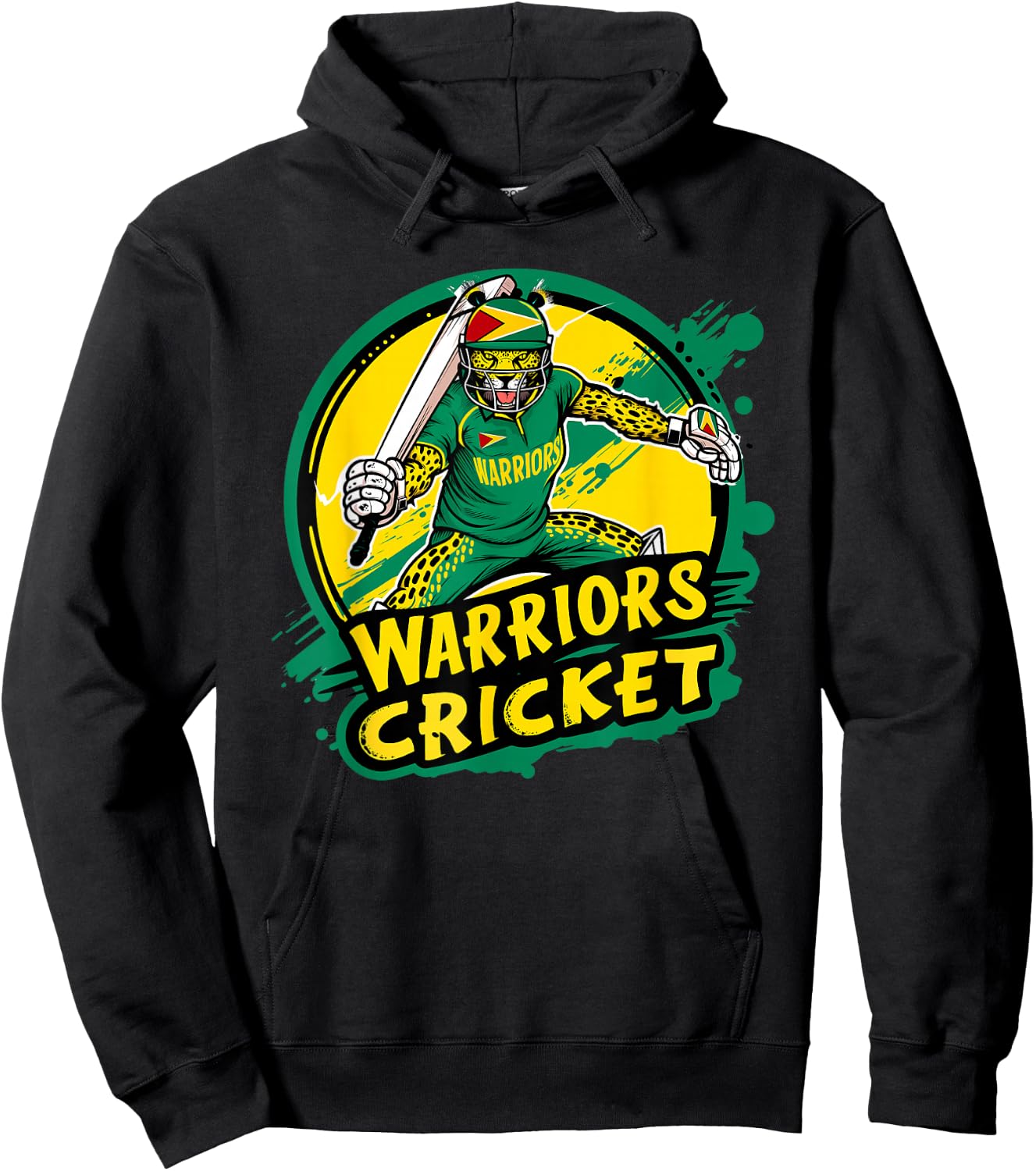 Jaguar - Guyana Warriors Cricket Hoodie - Hoodie | Black