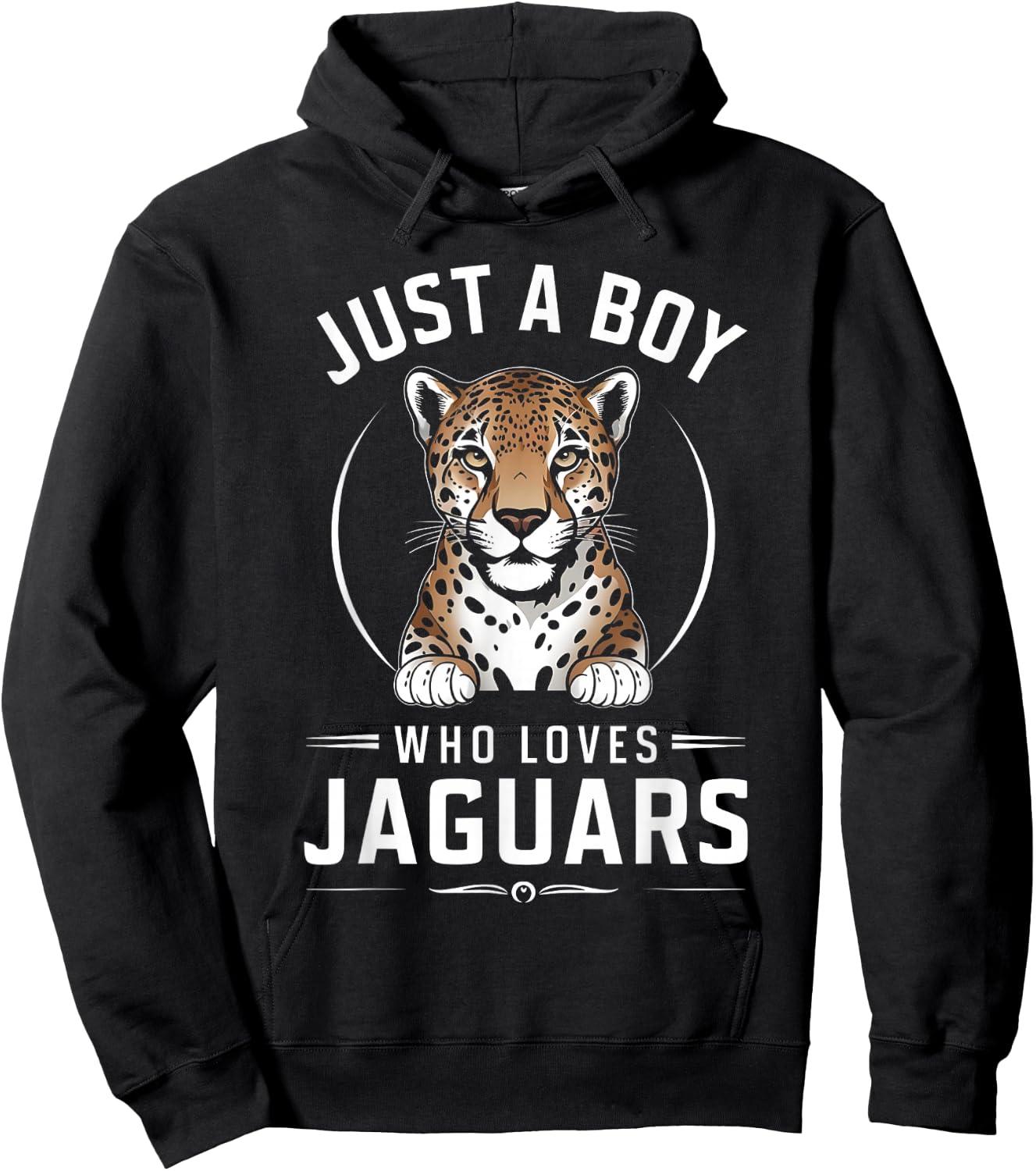 Just A Boy Who Loves Jaguars Hoodie - Hoodie | Black