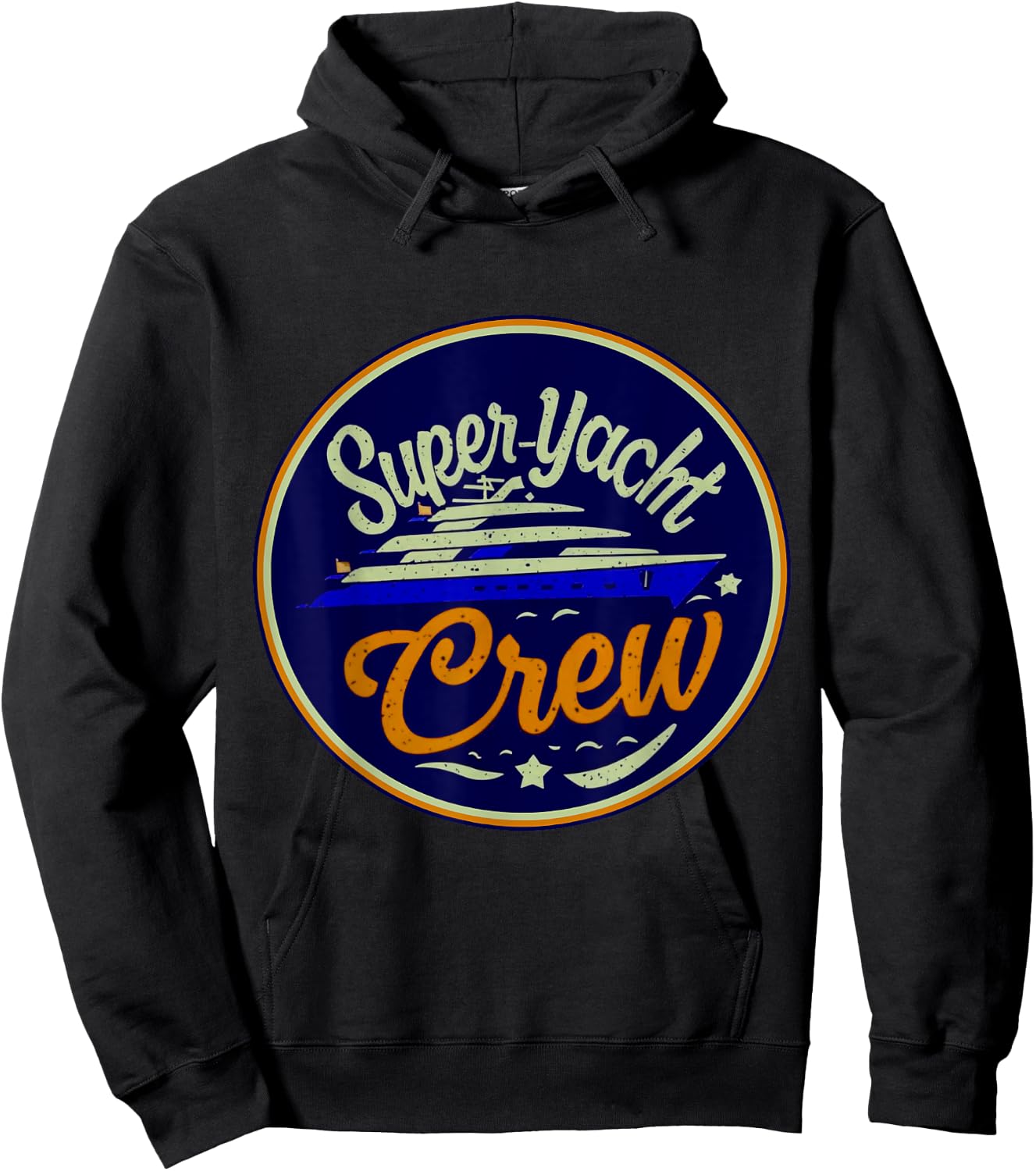 Super Yacht Crew Hoodie - Hoodie | Black