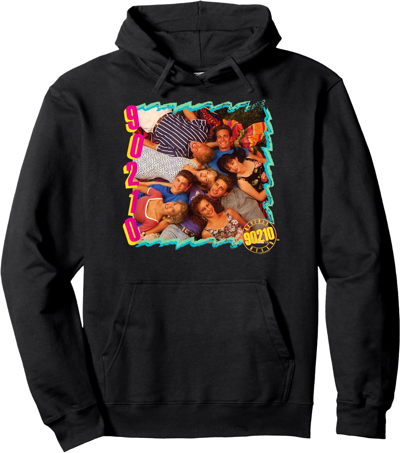 Beverly Hills 90210 - Cast Hoodie - Hoodie | Black
