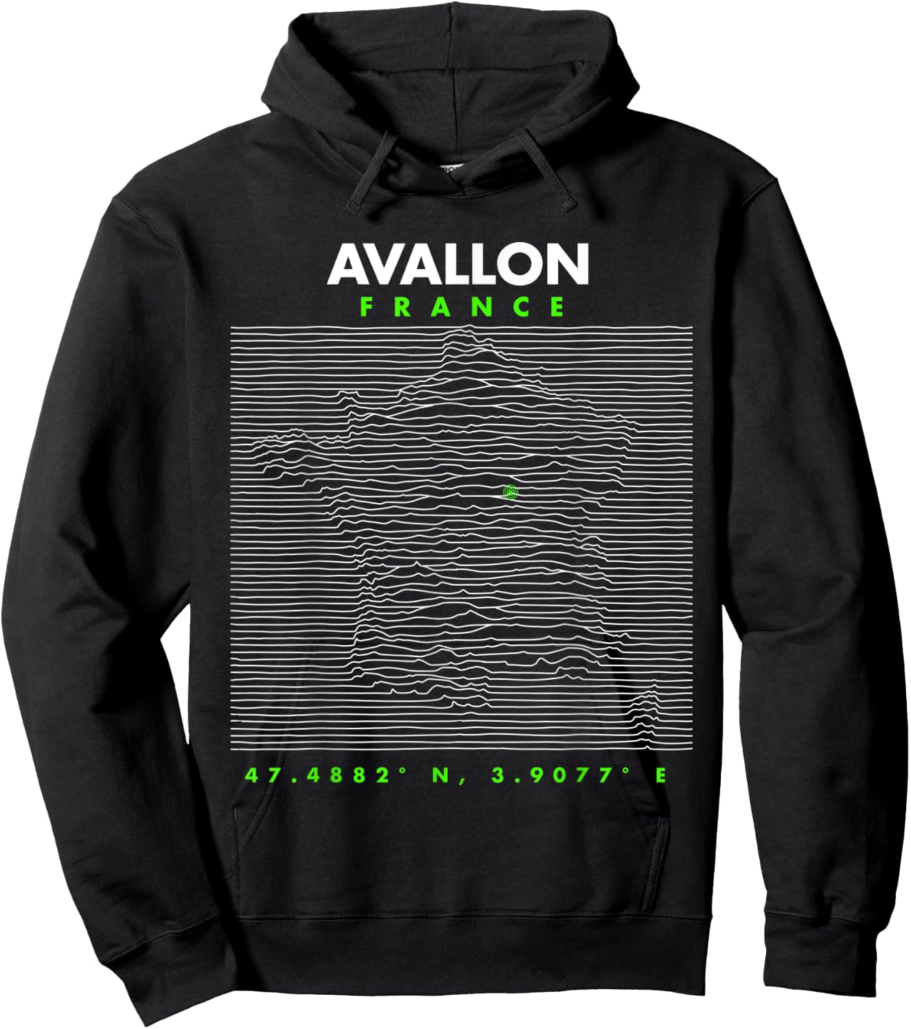 France - Avallon Hoodie - Hoodie | Black
