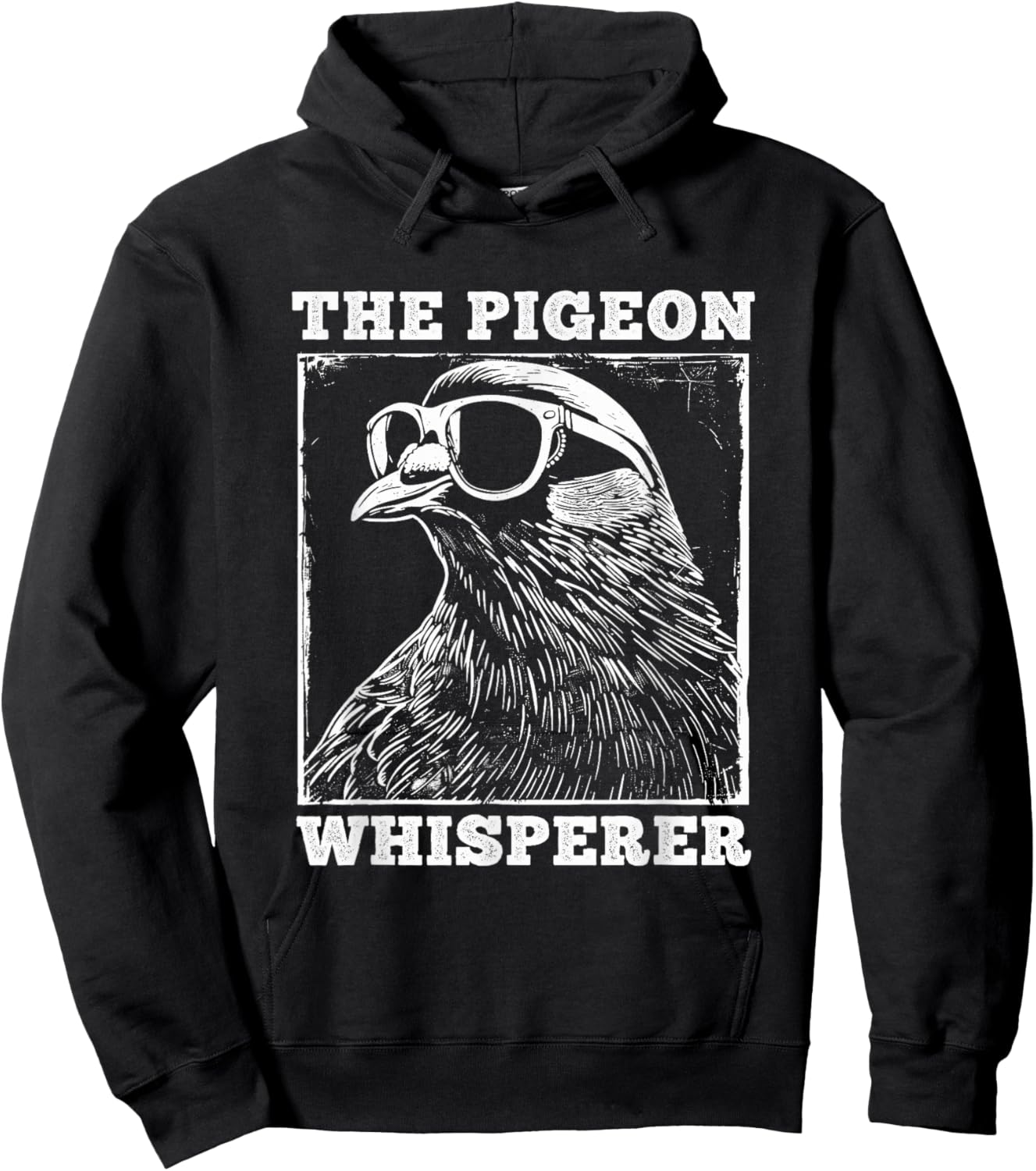 The Pigeon Whisperer Funny Pigeon Racing Men Women Kids Hoodie - Hoodie | Black