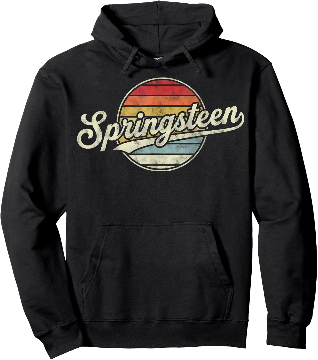Springsteen Vintage Hoodie - Hoodie | Black