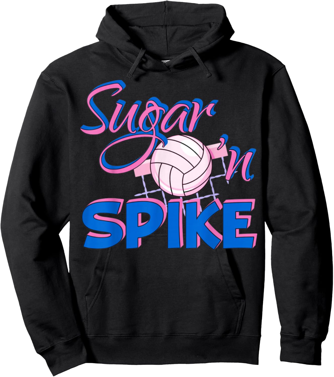Sugar Spike Volleyball Hoodie - Hoodie | Black