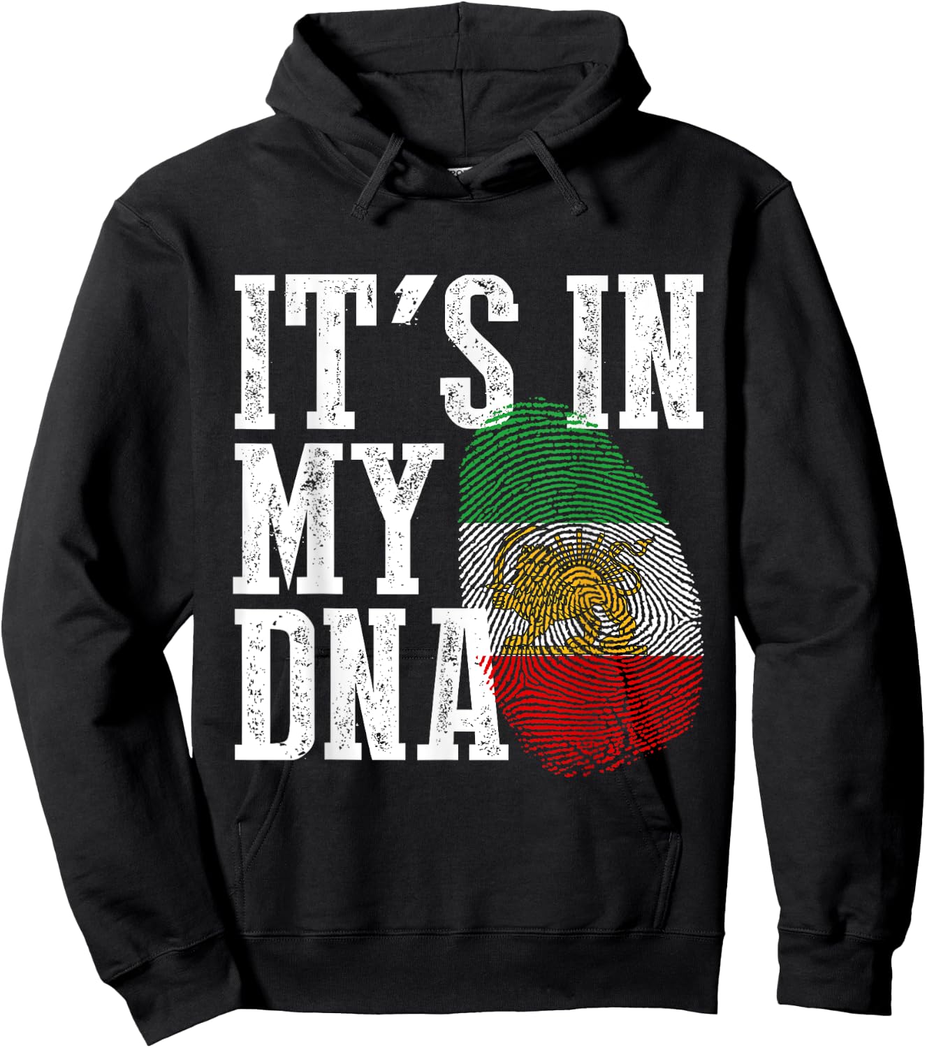 Iranian flag, Iran lion, Persian flag, Iran. , Black, S Hoodie - Hoodie | Black