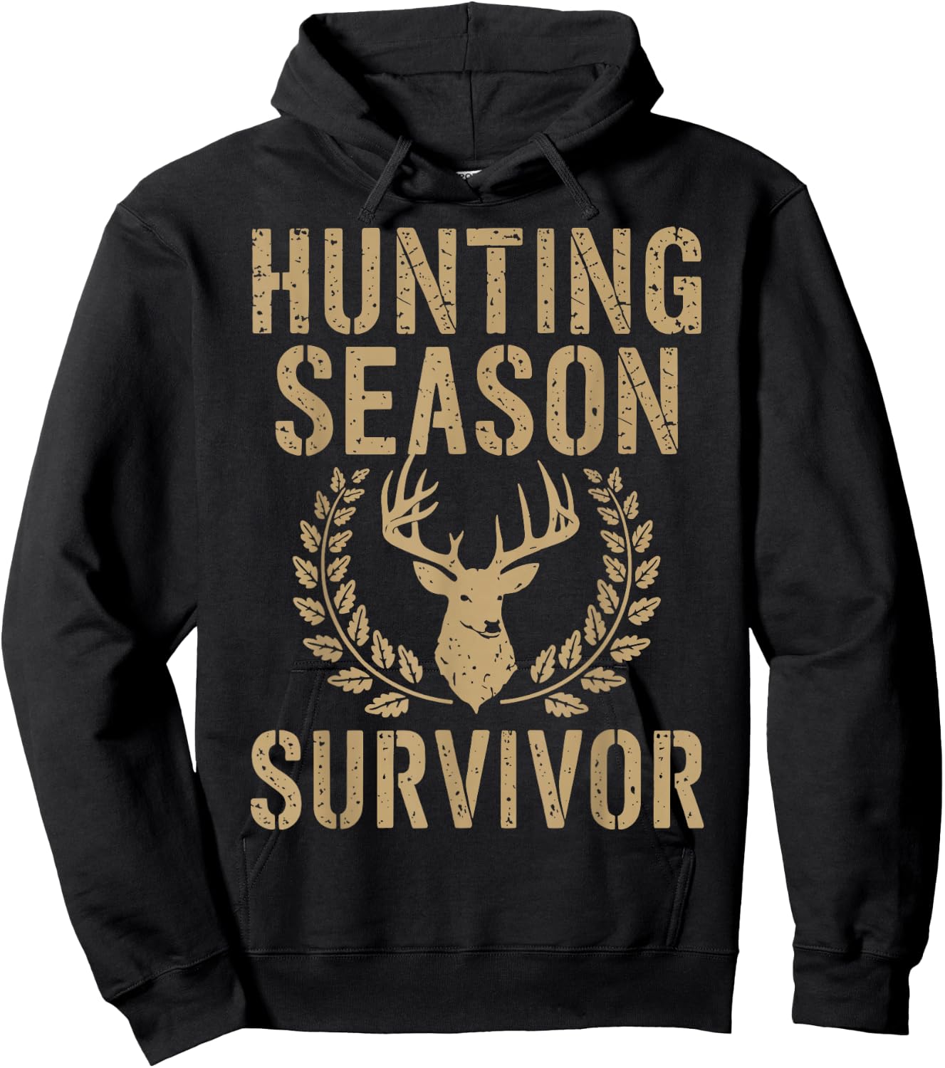 Hunting Season Survivor Hoodie - Hoodie | Black