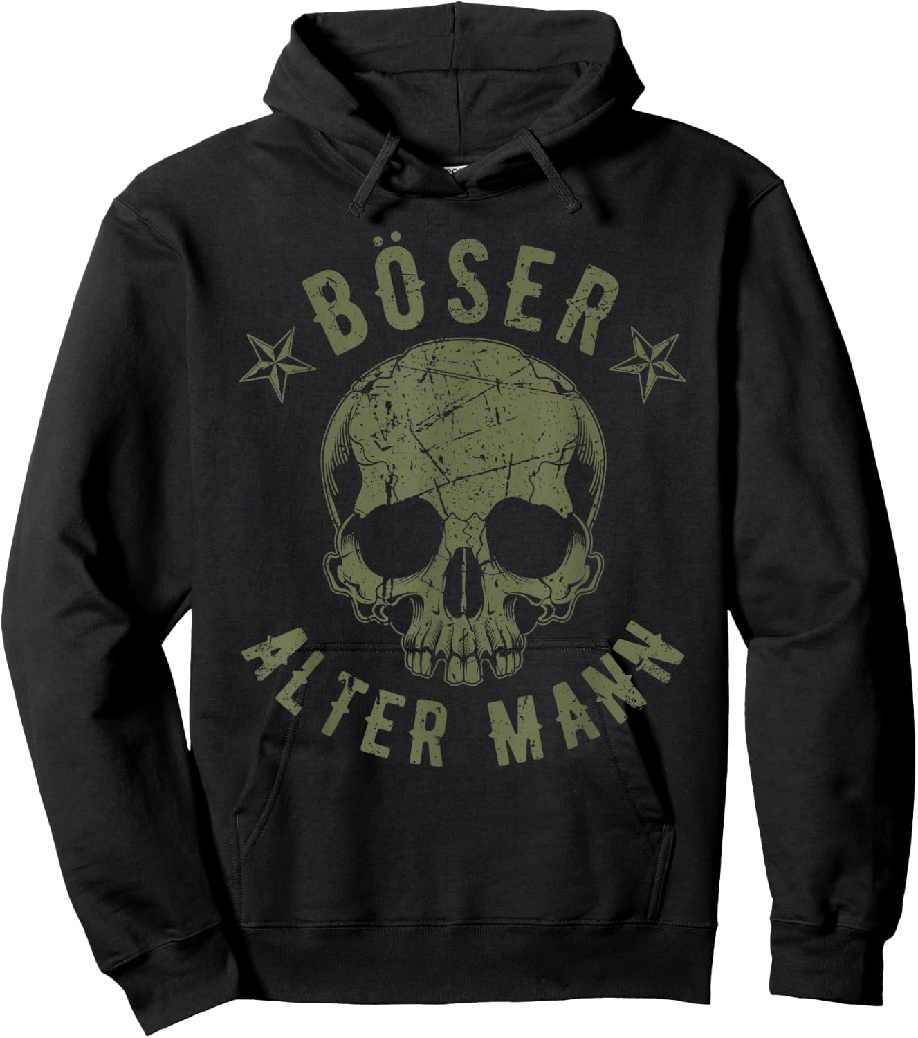 Böser Alter Mann Hoodie - Hoodie | Black