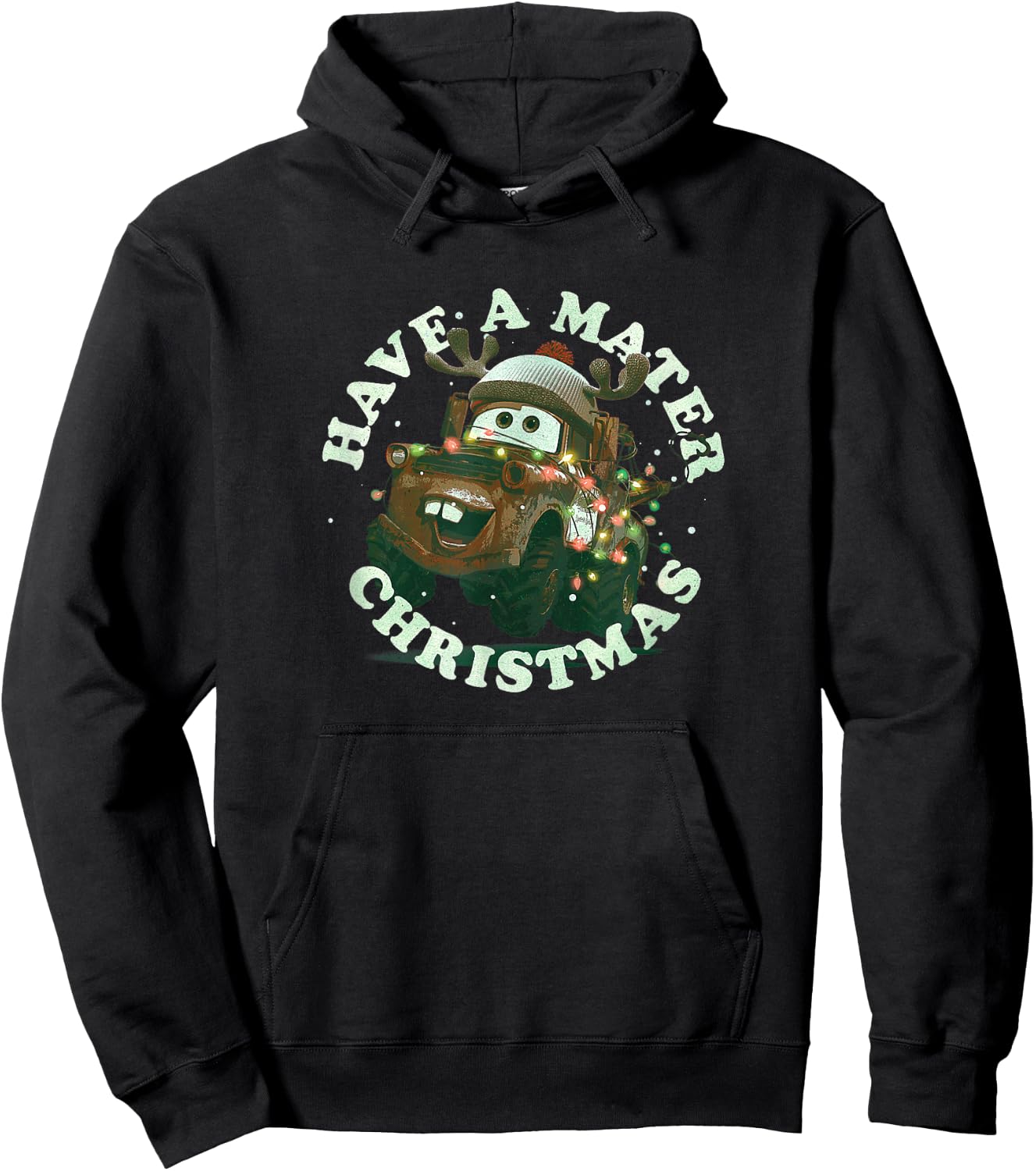 Disney Pixar Christmas Cars Have A Mater Christmas Hoodie - Hoodie | Black