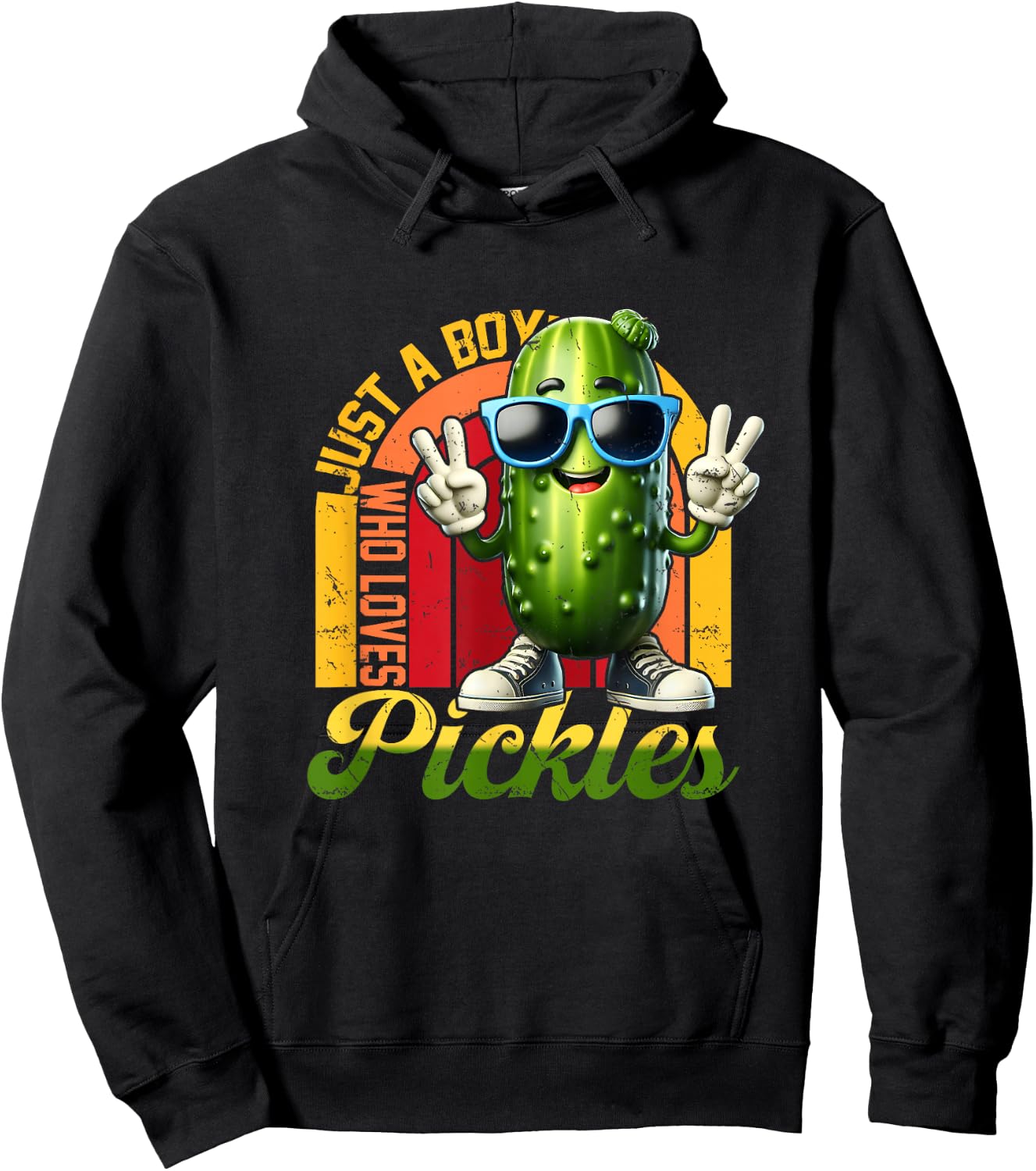 Hand Vintage Hoodie - Hoodie | Black