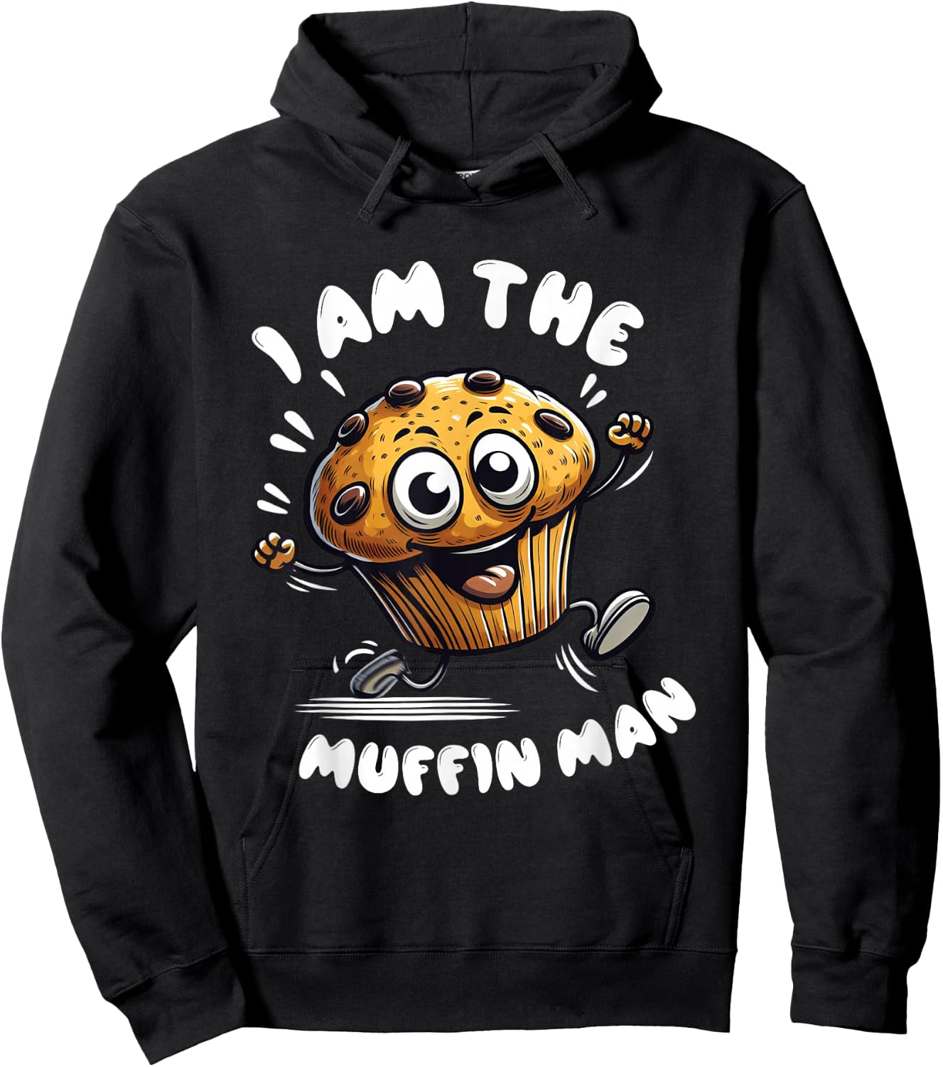 Ich bin The Muffin Man! Muffin Hoodie - Hoodie | Black
