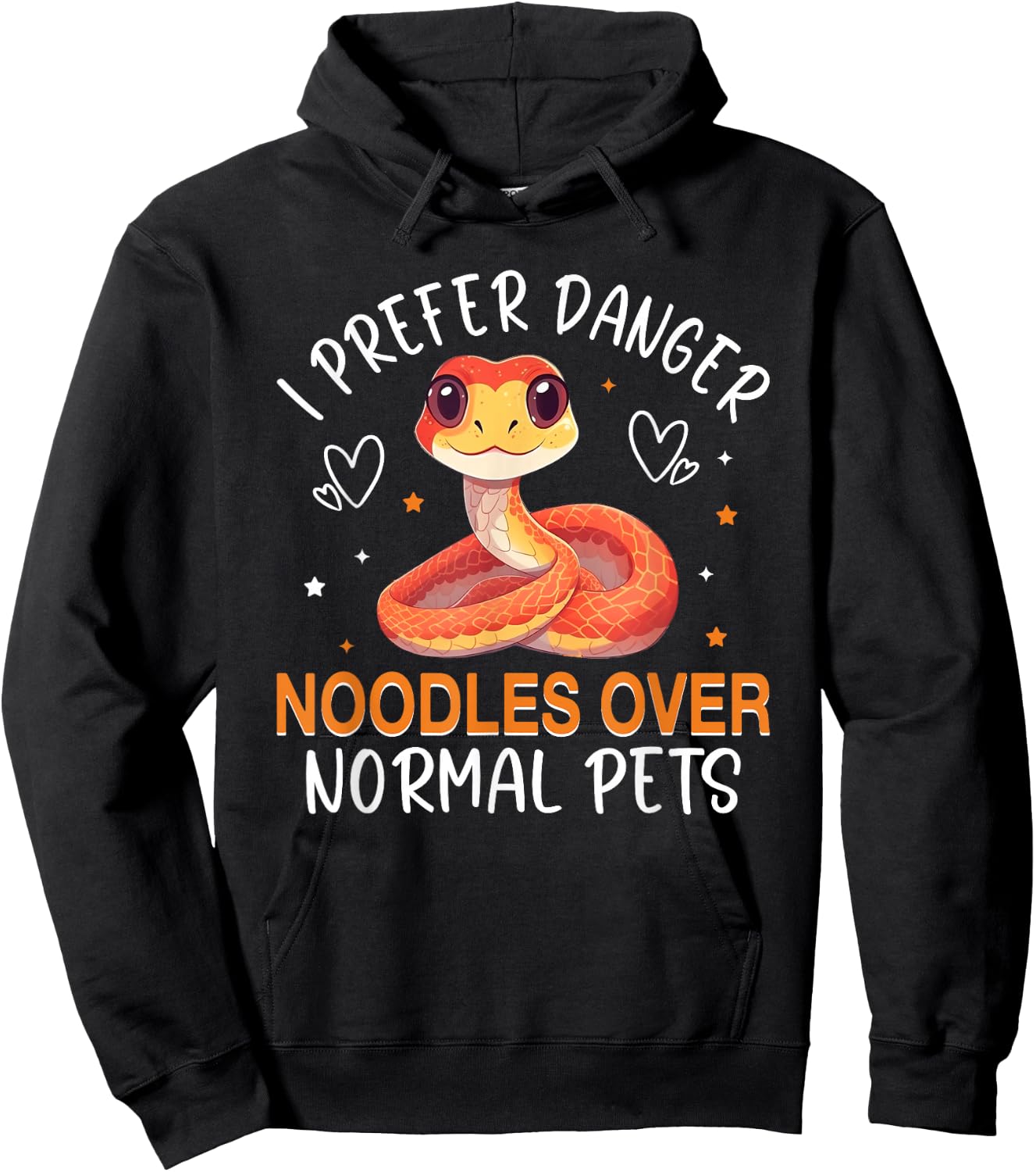Corn Snake Accessories Enclosure Hide Food Corn Snakes Hoodie - Hoodie | Black