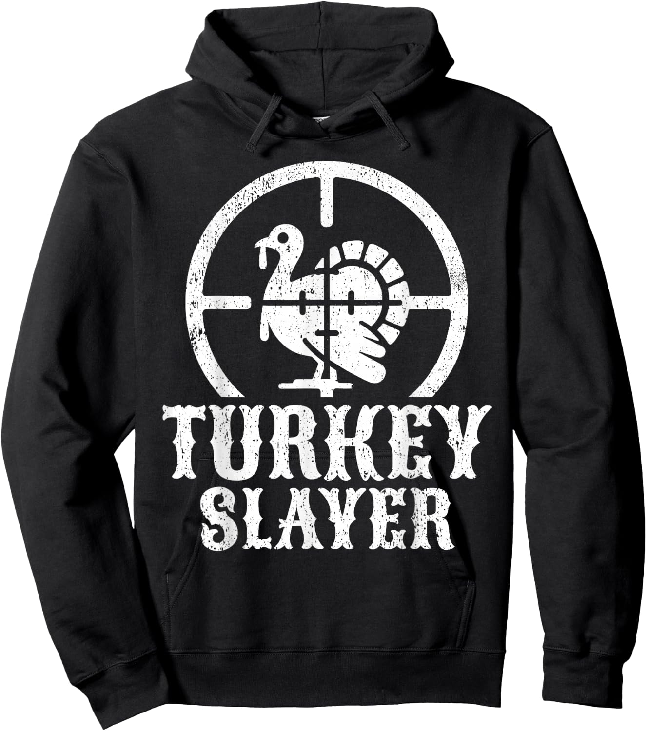 Turkey Hunting I Turkey Slayer I Turkey Hunter Hoodie - Hoodie | Black
