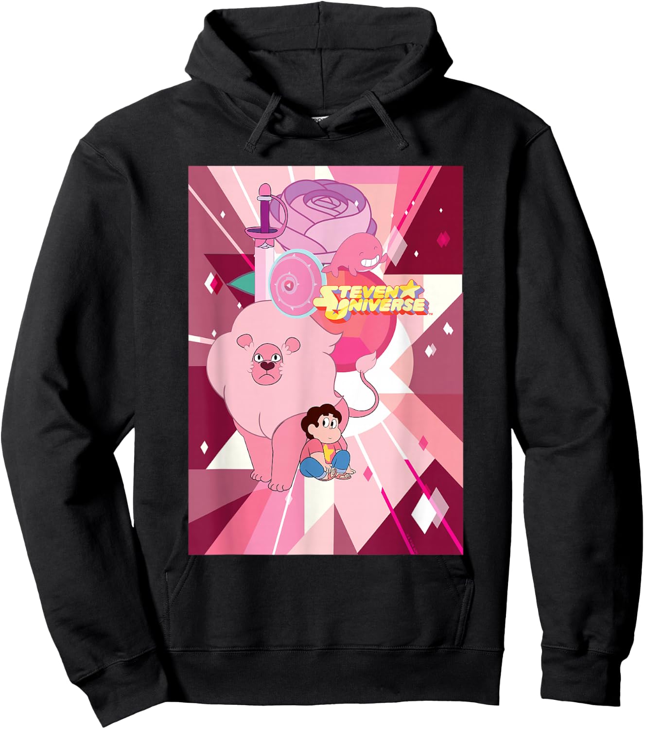 Steven Universe Steven and the Lion Hoodie - Hoodie | Black