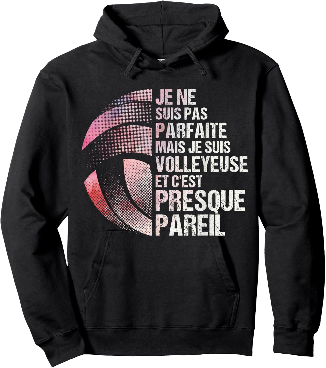 Volleyball Women Volleyball Humour , Black, S Hoodie - Hoodie | Black