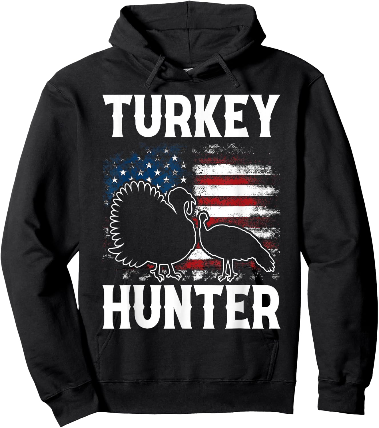 Turkey Hunter - Fun Turkey Hunting Apparel Hoodie - Hoodie | Black
