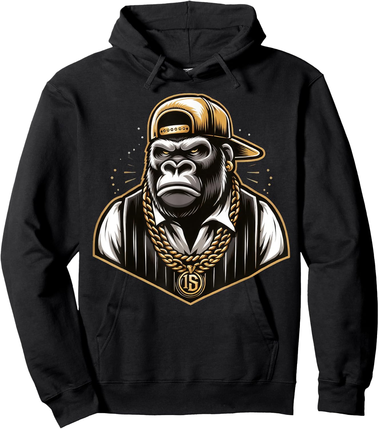 Rapper Kostüm Kinder Jungen , black Hoodie - Hoodie | Black