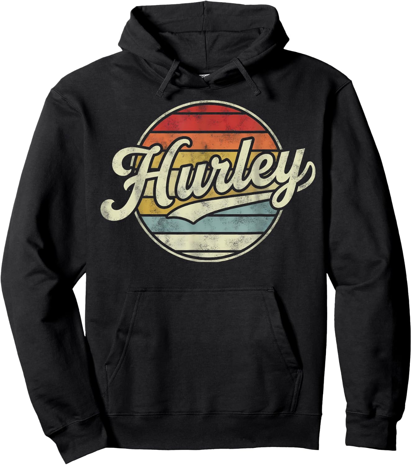 Hurley Vintage Design Men Women Kids Hoodie - Hoodie | Black