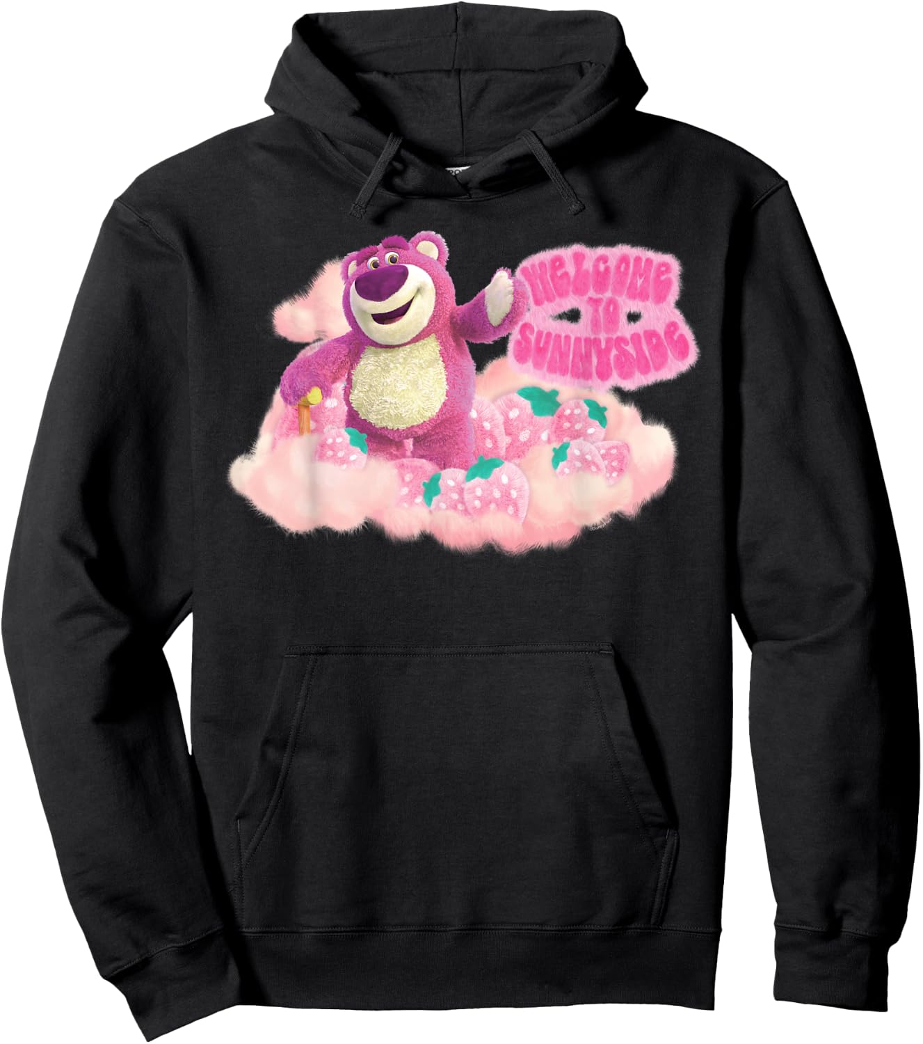 Disney and Pixar’s Toy Story 3 Lotso Welcome to Sunnyside Hoodie - Hoodie | Black