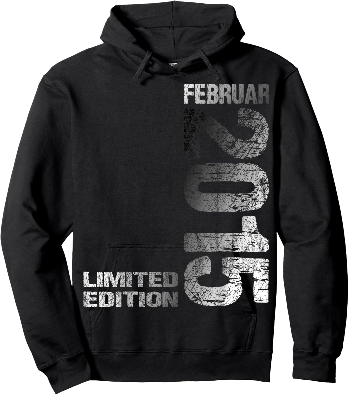 February 2015 Boy Girl 10th Birthday Limited Edition , black Hoodie - Hoodie | Black