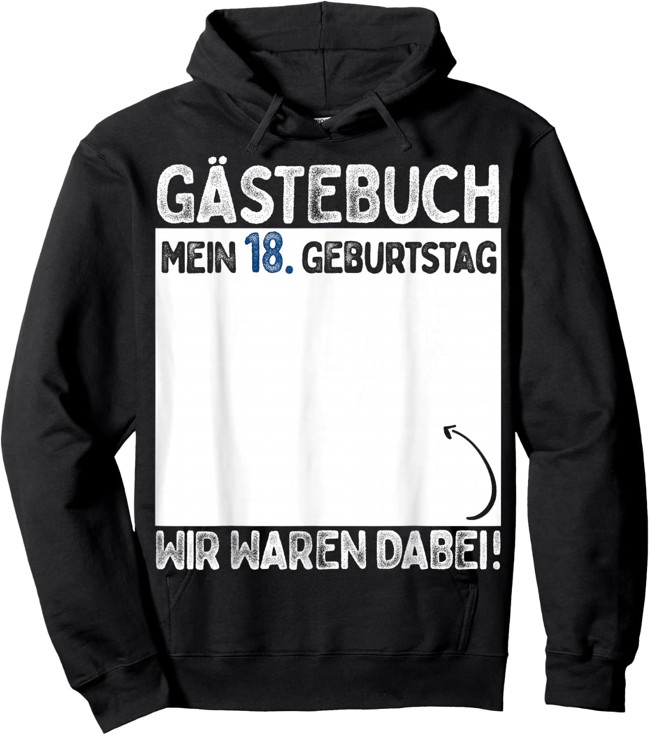 18th Birthday Boy Girl 18 Years 2006 Funny Gift , black Hoodie - Hoodie | Black