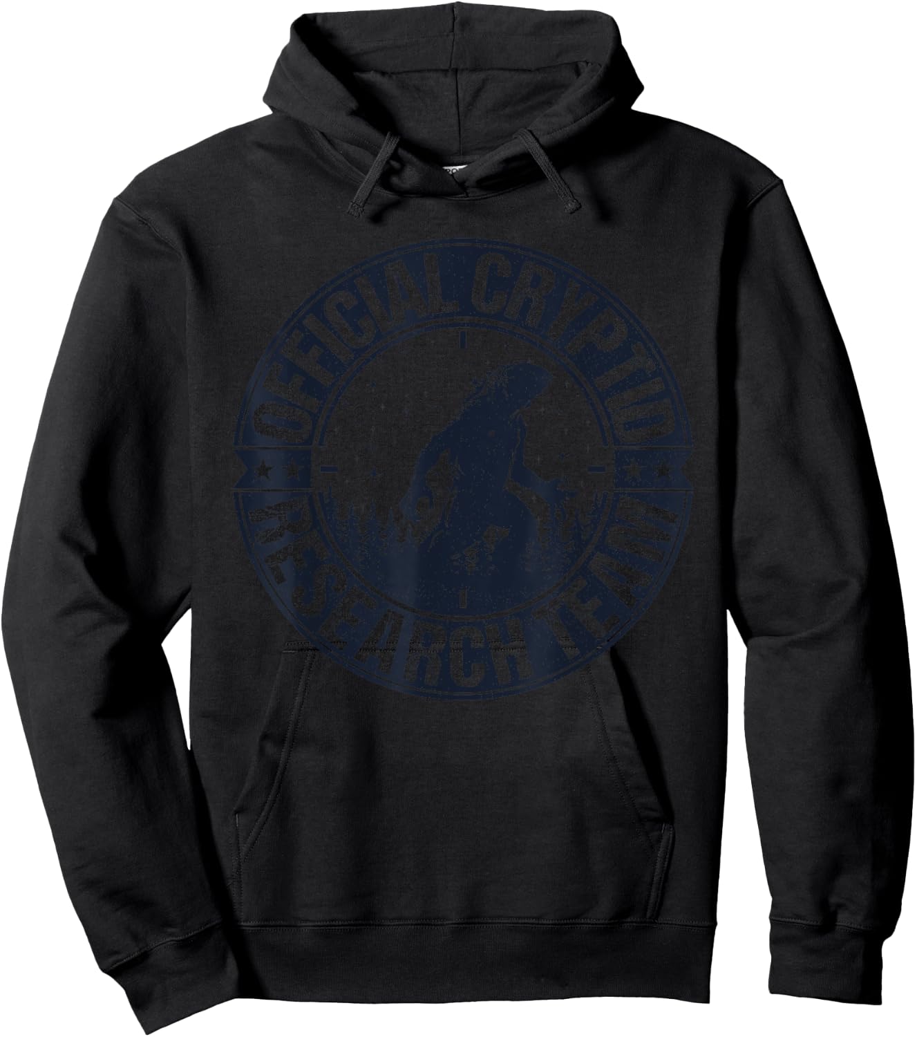 Official Cryptid Research Team Lizardman Hunting Lizard Hoodie - Hoodie | Black