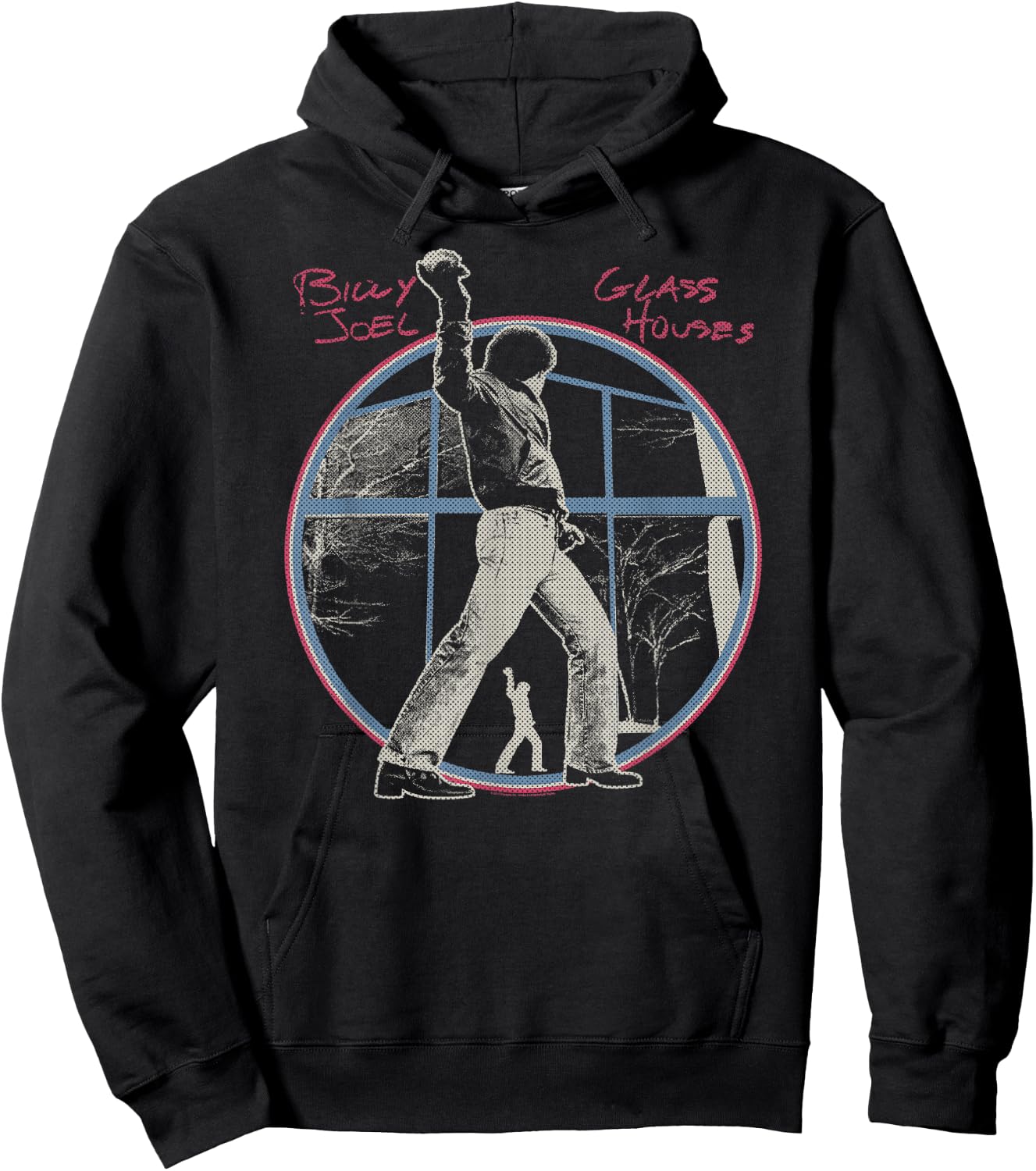 Billy Joel - Glass Houses Hoodie - Hoodie | Black