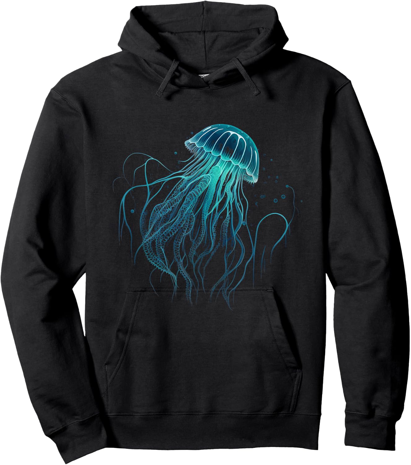 Jellyfish Ocean Animal Scuba Diving Jelly Fish Hoodie - Hoodie | Black