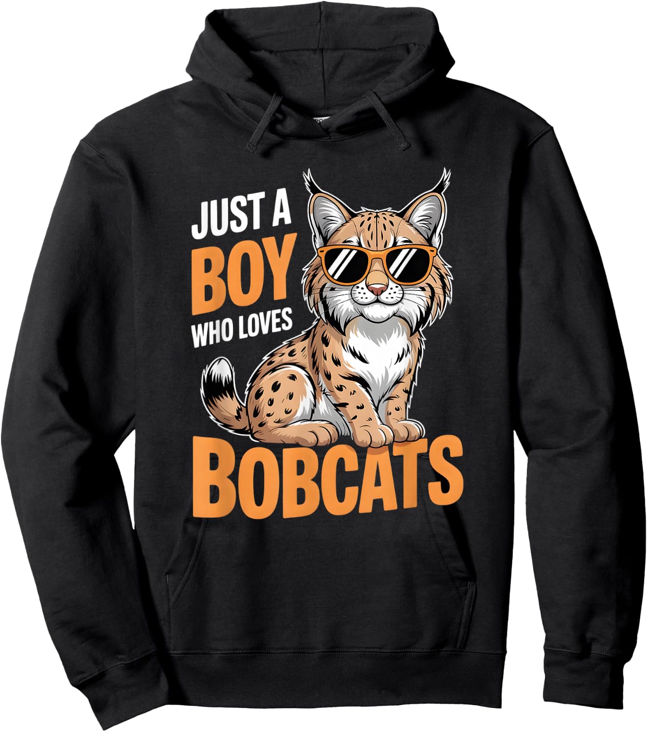 Boys Bobcat Hoodie - Hoodie | Black