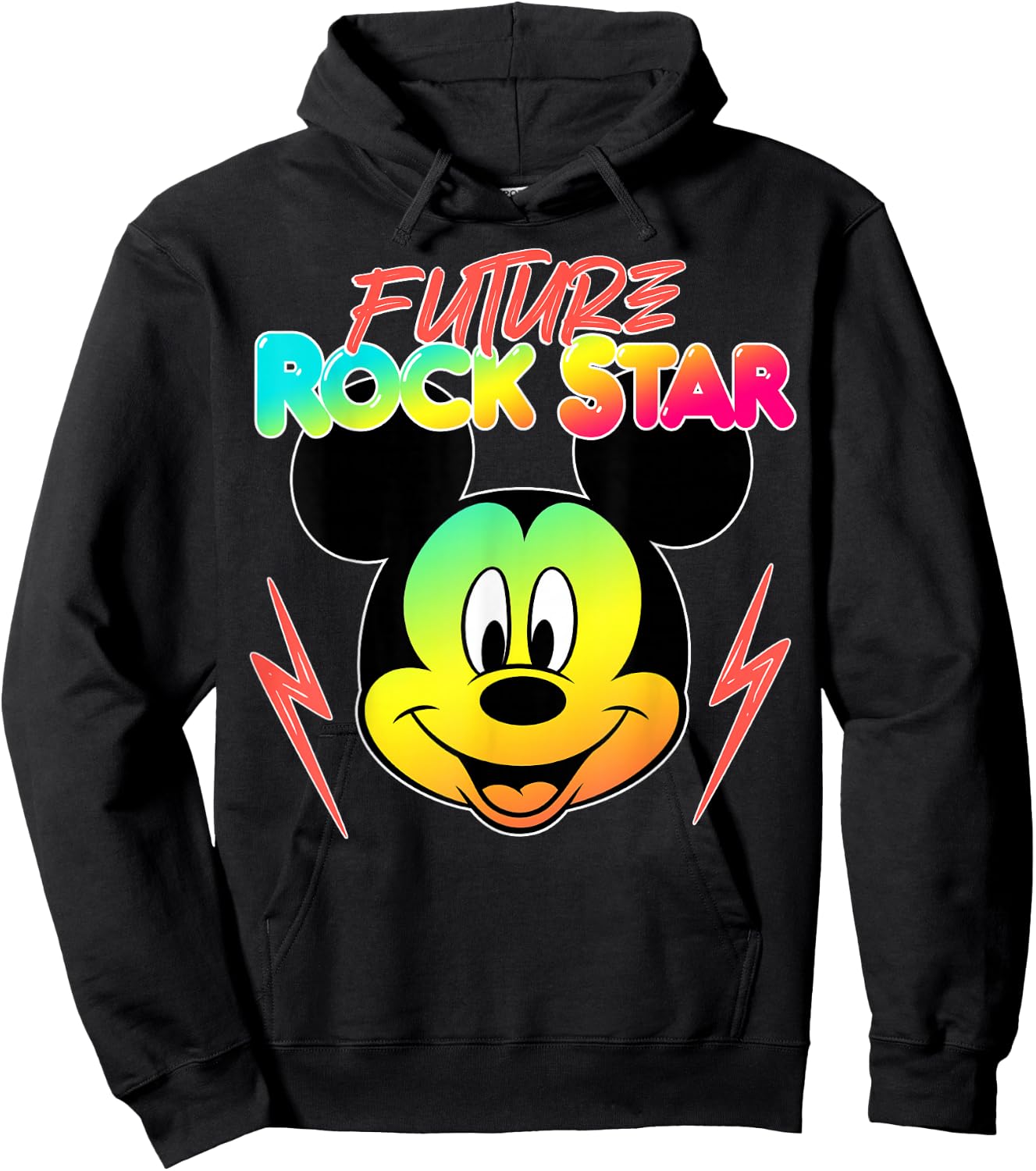 Disney Mickey Mouse Future Rock Star Hoodie - Hoodie | Black