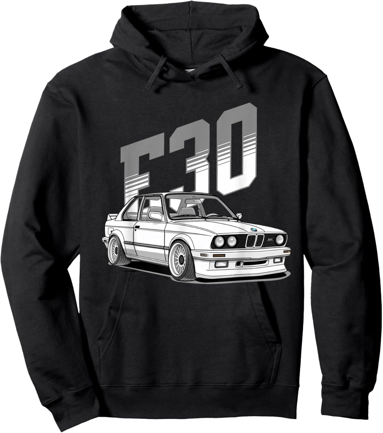 The 80s motorsport legend on Street , Black, S Hoodie - Hoodie | Black