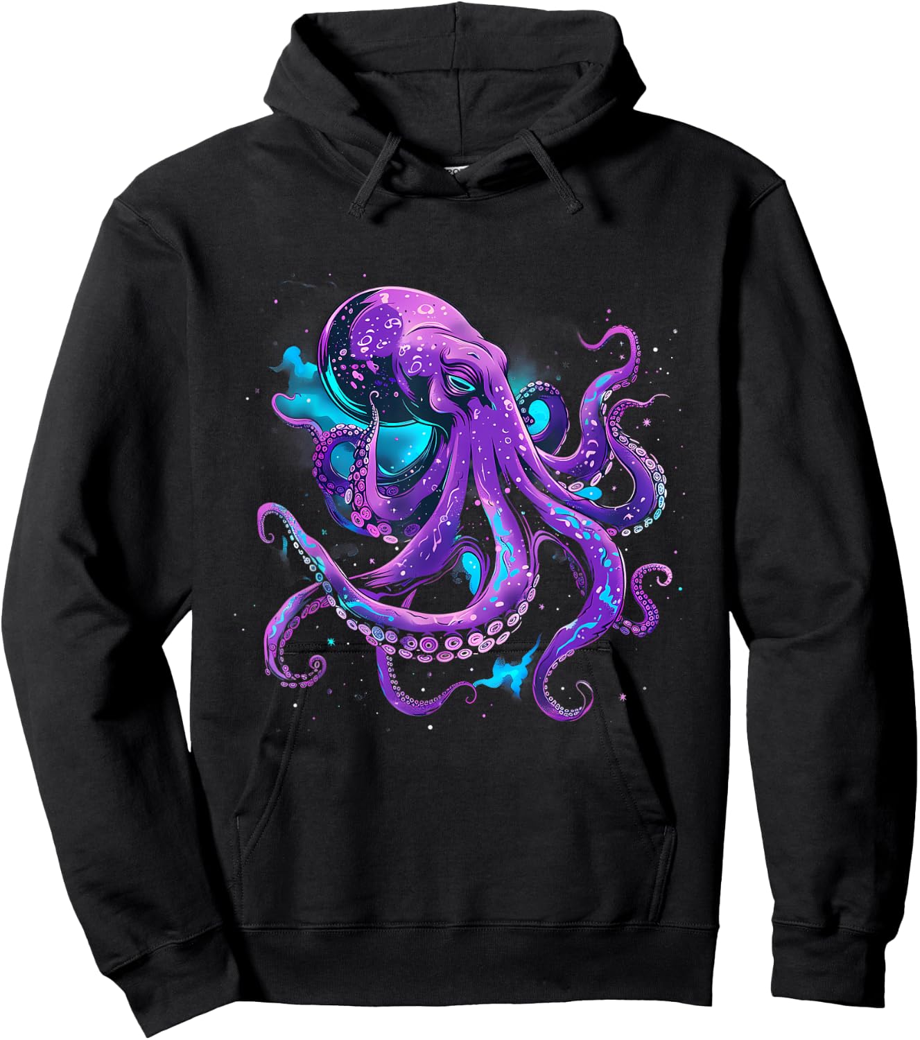 Octopus Cthulhu Kraken Sea Monster Ocean Sea Animal Lover Hoodie - Hoodie | Black