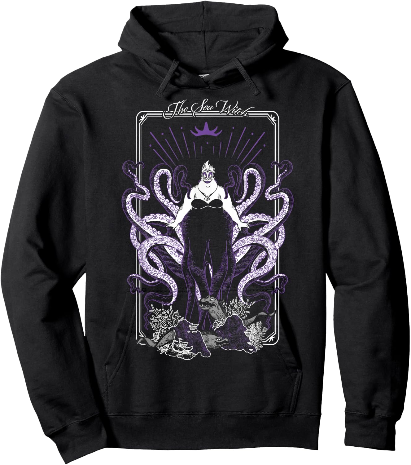 Disney Ursula Tarot Card Poster Hoodie - Hoodie | Black