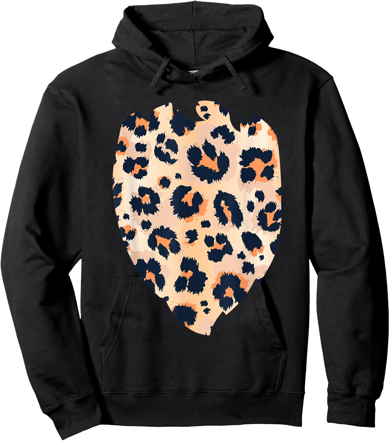 Children's DIY Costume Cheetah Belly Costume Boys Girls Child , brown, 80 Hoodie - Hoodie | Black