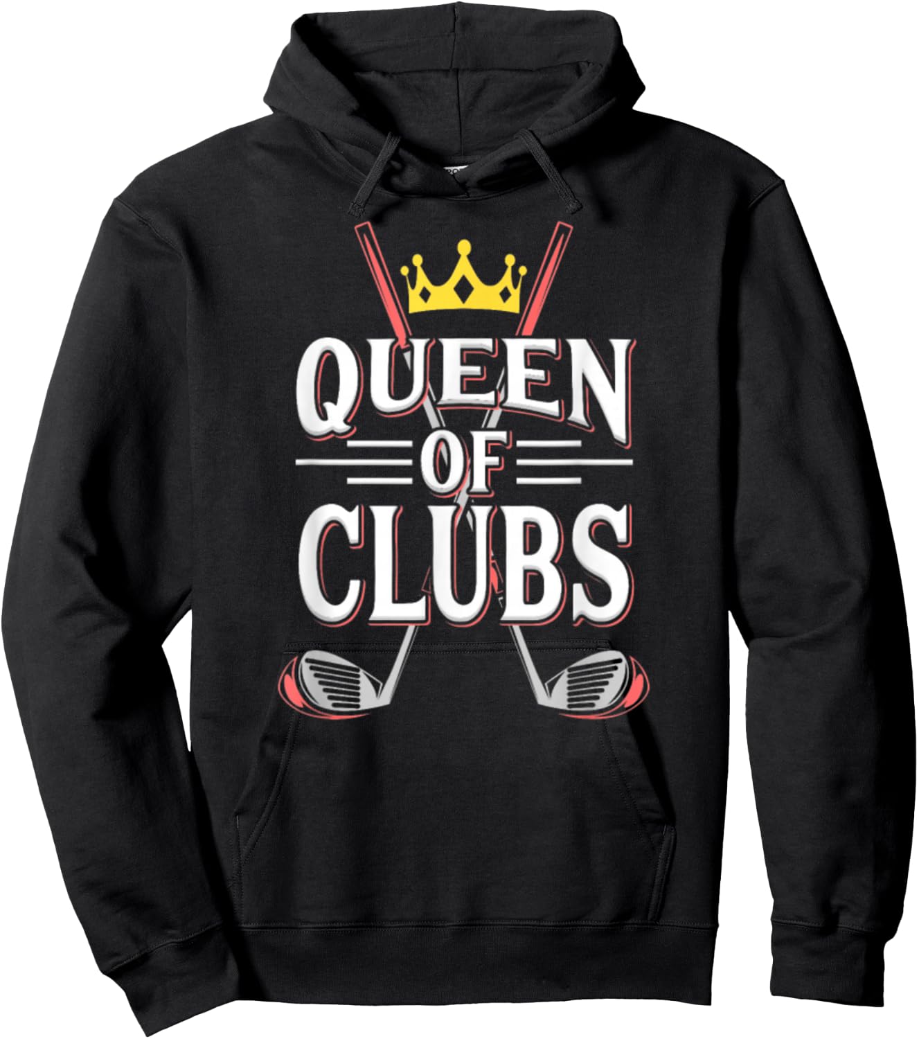 Queen Of Golf Club Hoodie - Hoodie | Black