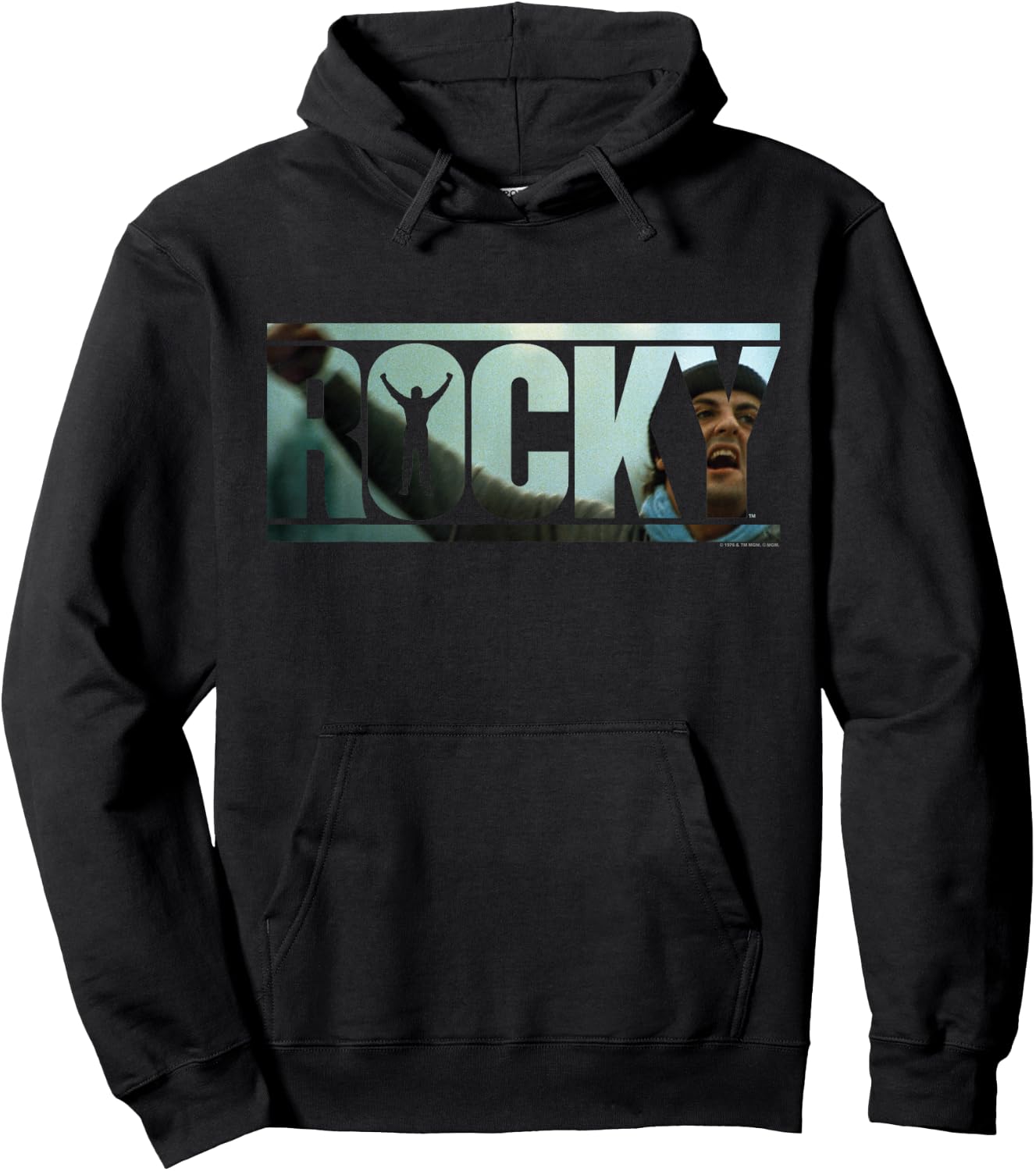 Rocky Cutout Logo Hoodie - Hoodie | Black