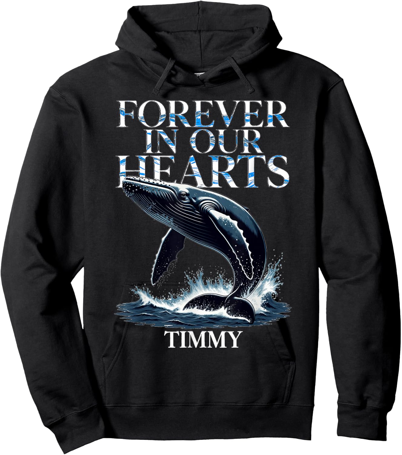 Timmy Wal Ostsee Buckelwal Team Hope Free In Our Hearts 2026 Hoodie - Hoodie | Black