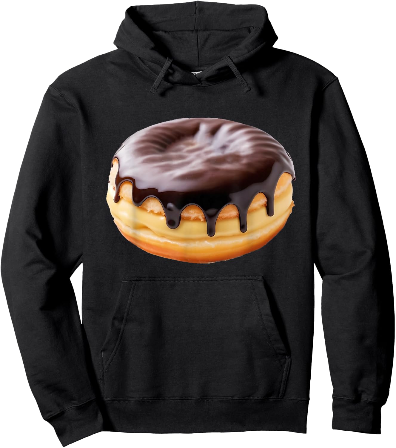 Boston Cream Donut Hoodie - Hoodie | Black