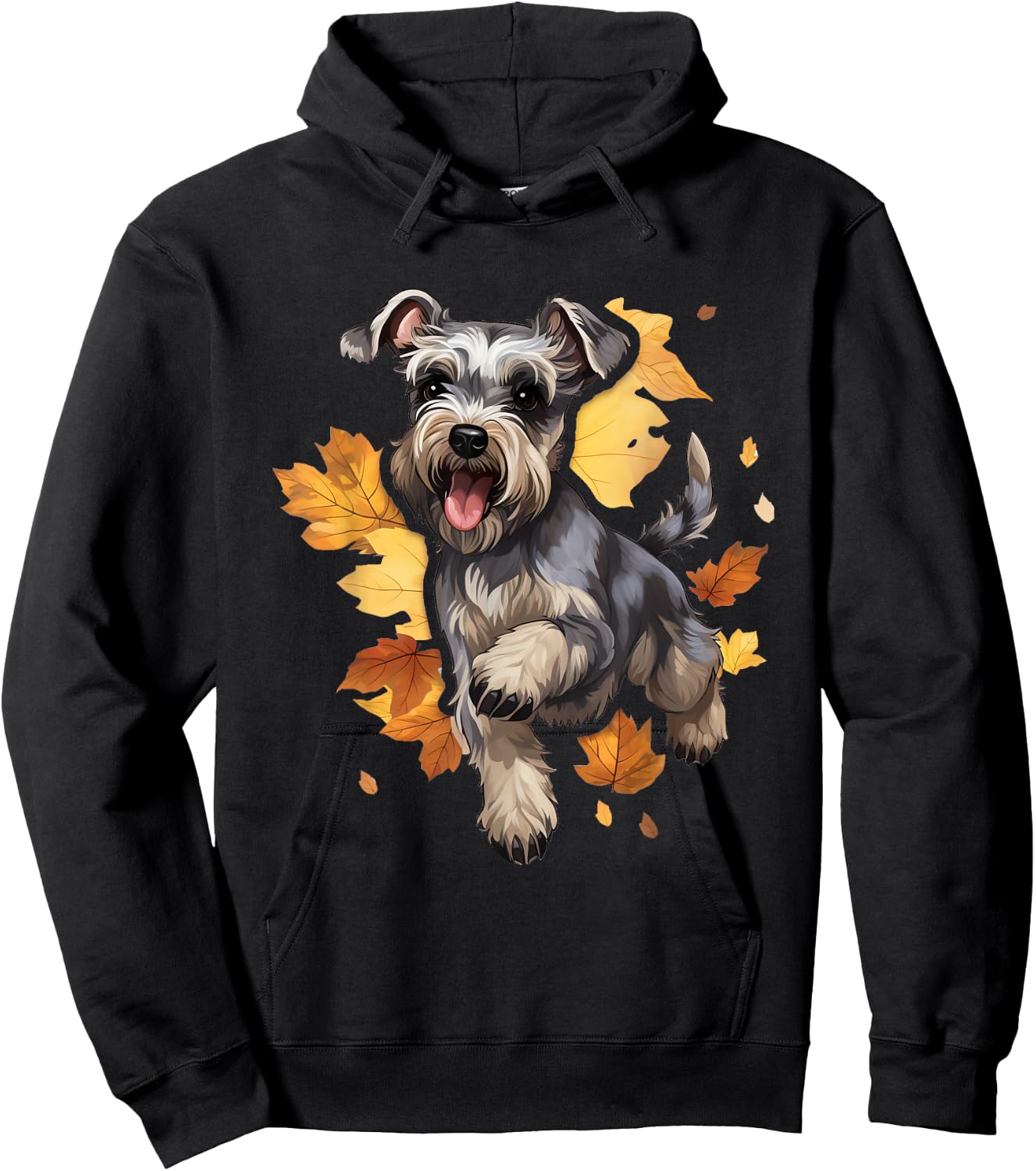 Schnauzer Case Hoodie - Hoodie | Black