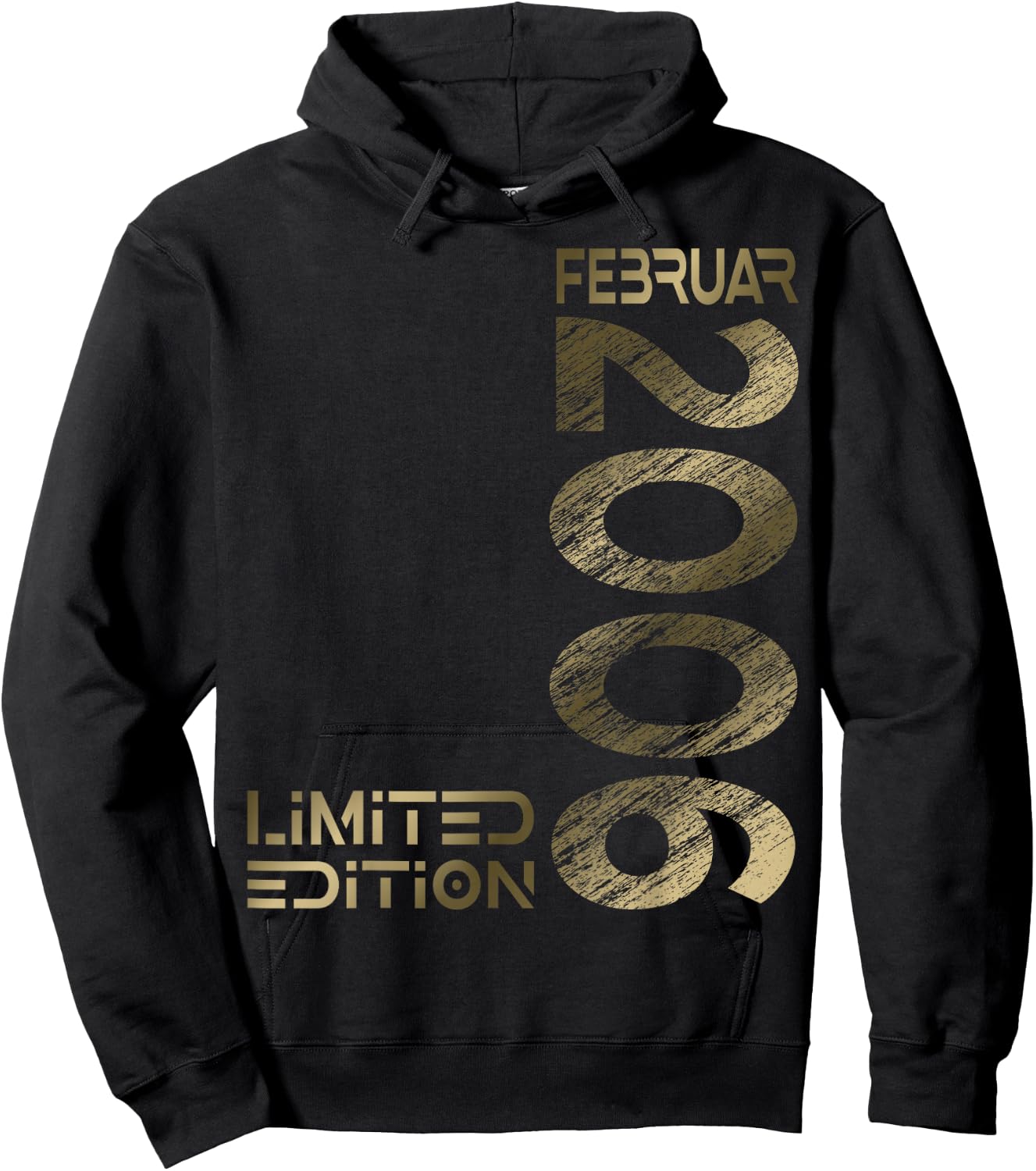 February 2006 Man Woman 18th Birthday Limited Edition , black Hoodie - Hoodie | Black