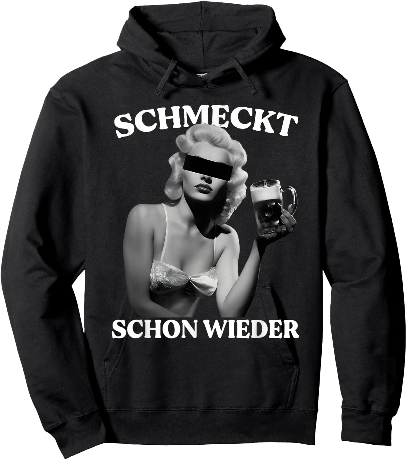 Schmeckt Schon Wieder Hoodie - Hoodie | Black