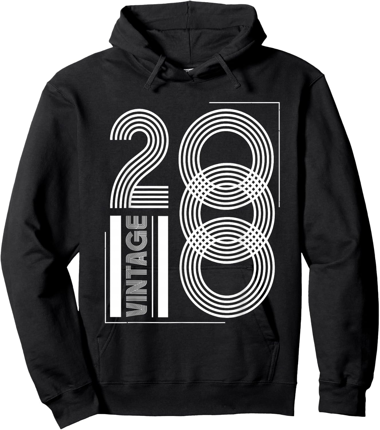 Vintage 2000 T Shirts Retro Funny 2000 Birthday Hoodie - Hoodie | Black