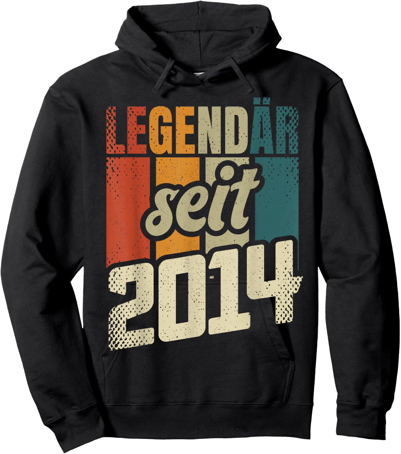 10th Birthday Boy Girl 10 Years 2014 Funny Gift , black Hoodie - Hoodie | Black