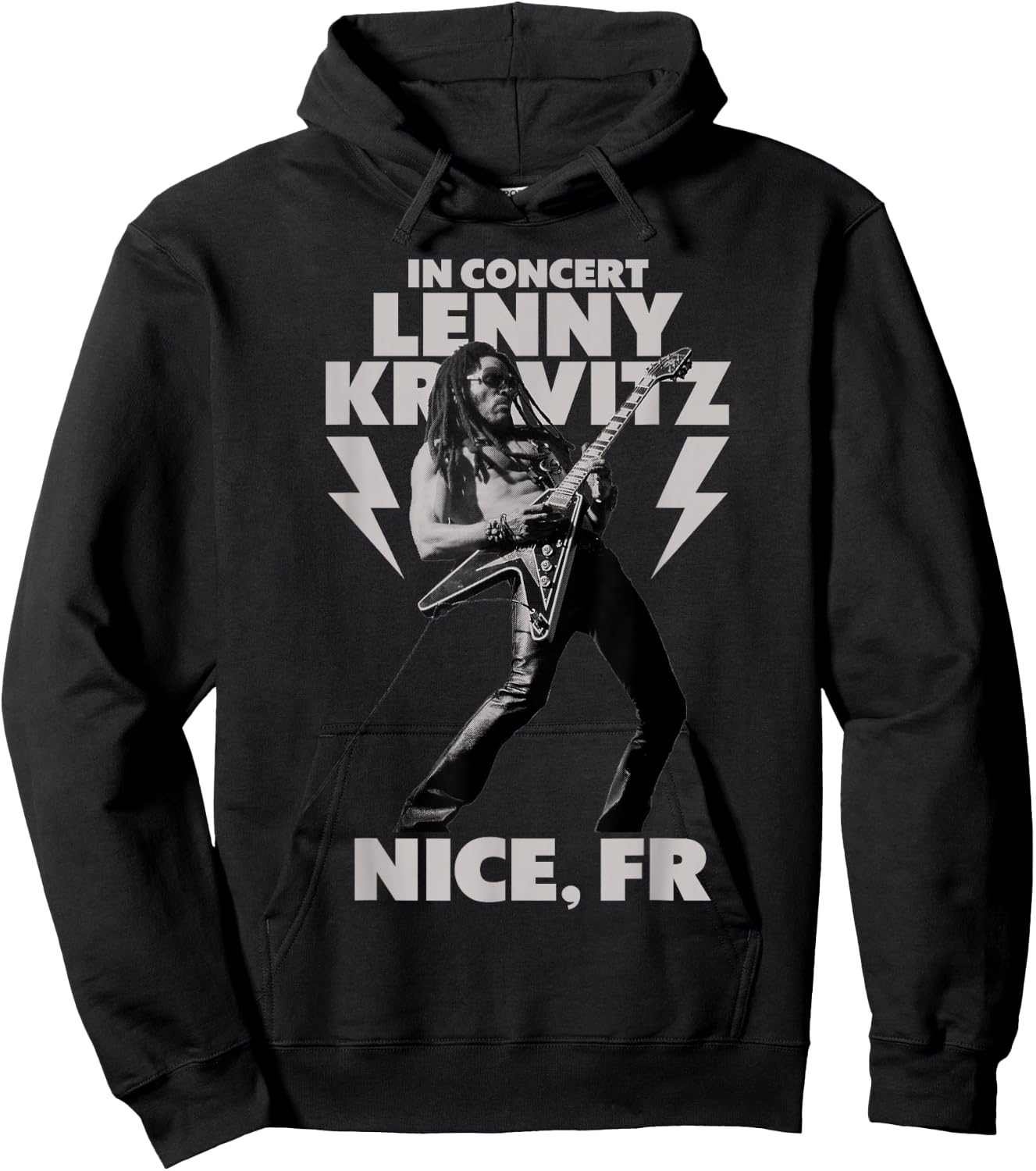 Lenny Kravitz Blue Electric Light Tour 2025 Nice Hoodie - Hoodie | Black