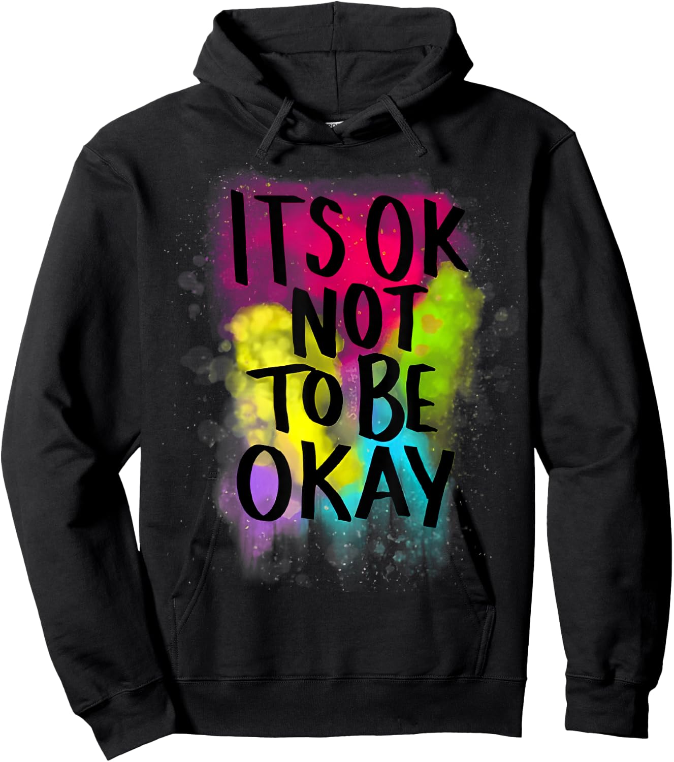 It's Ok Not to Be Ok Hoodie - Hoodie | Black